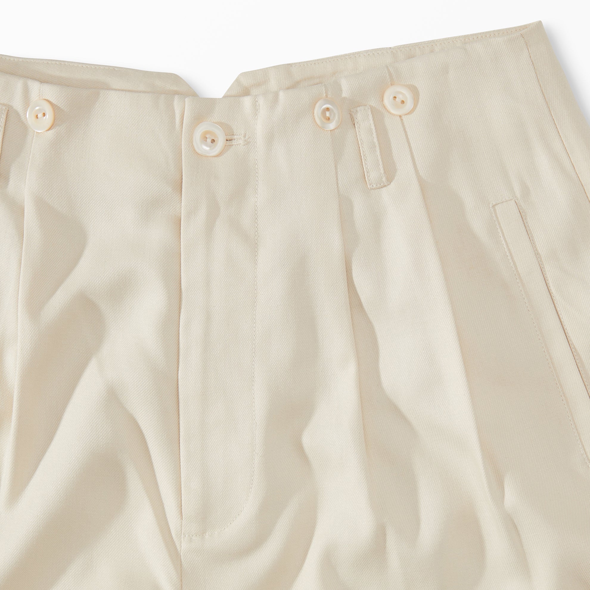 Silk Glamour PantsBone