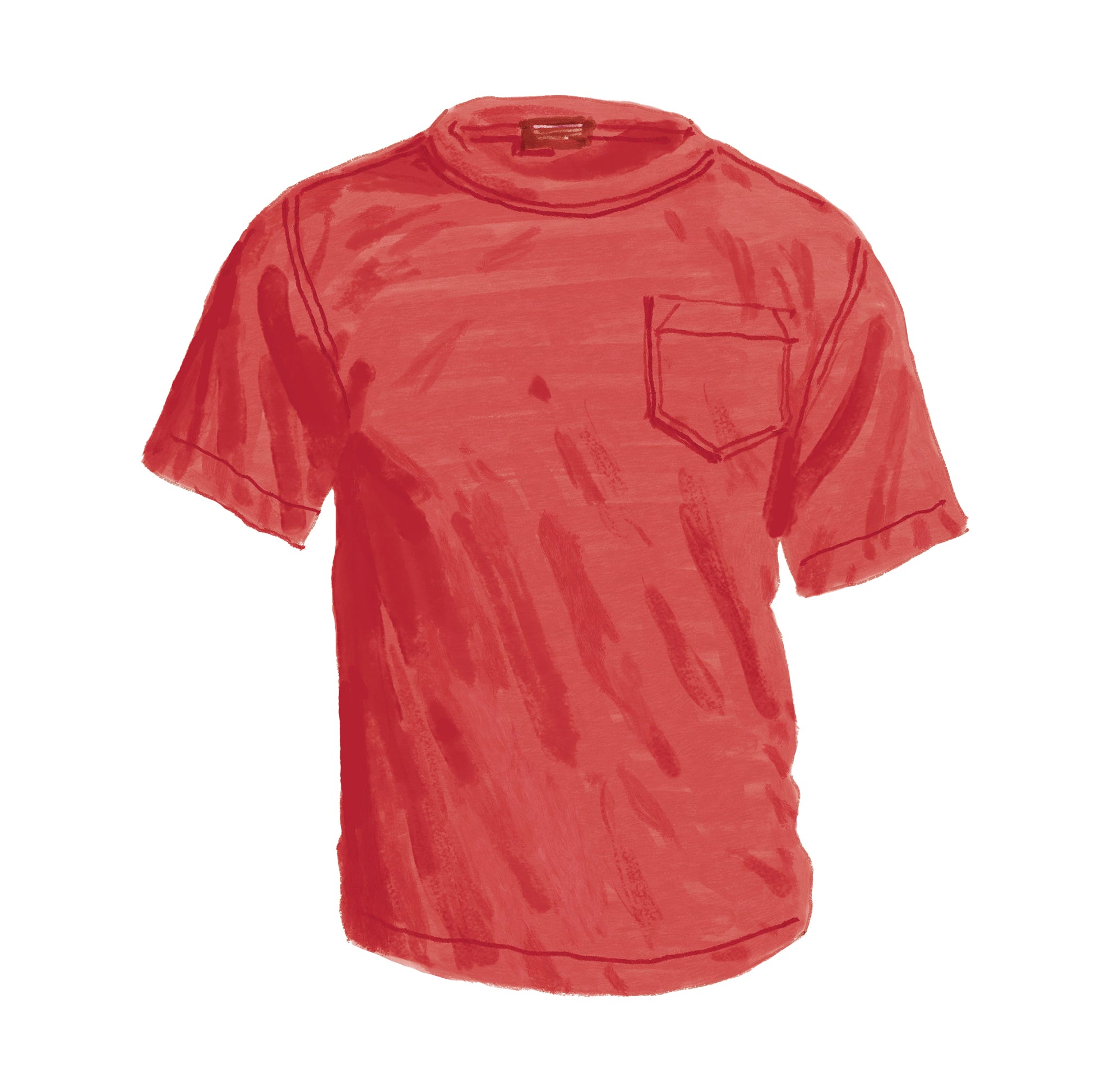 S/S Vintage Tee Cardinal