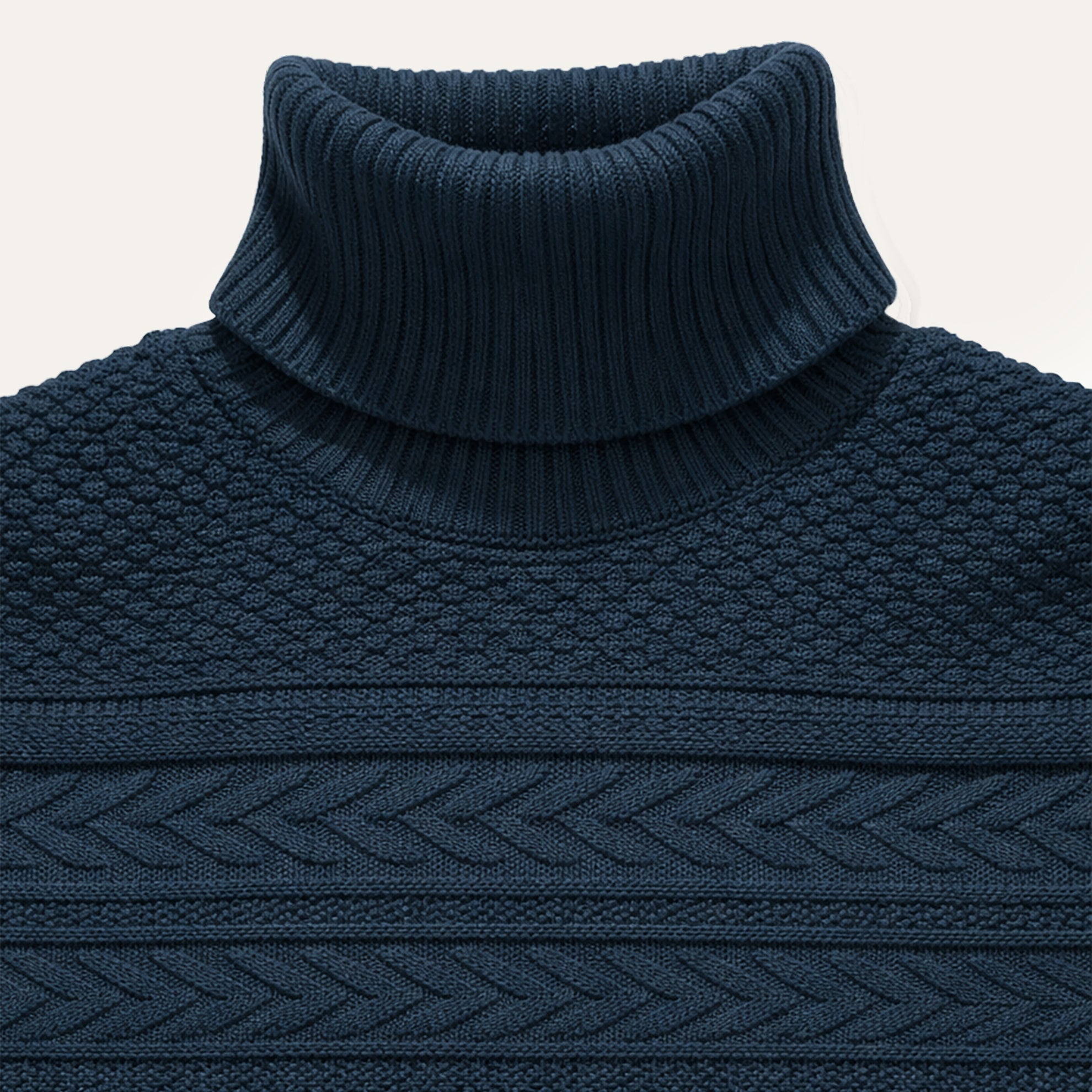 Aran Fisherman's SweaterNavy