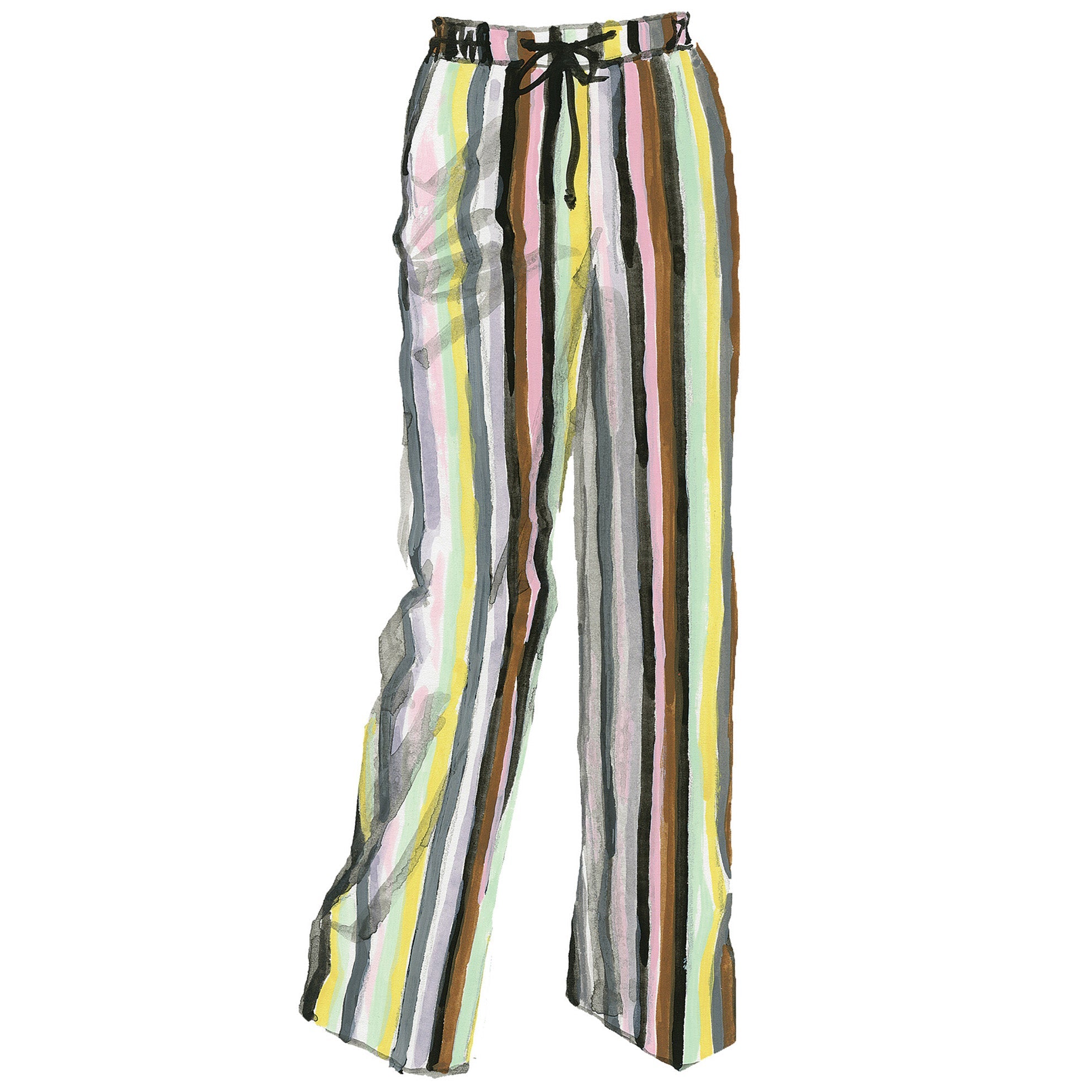 Artemisia Striped PantMulti Stripe