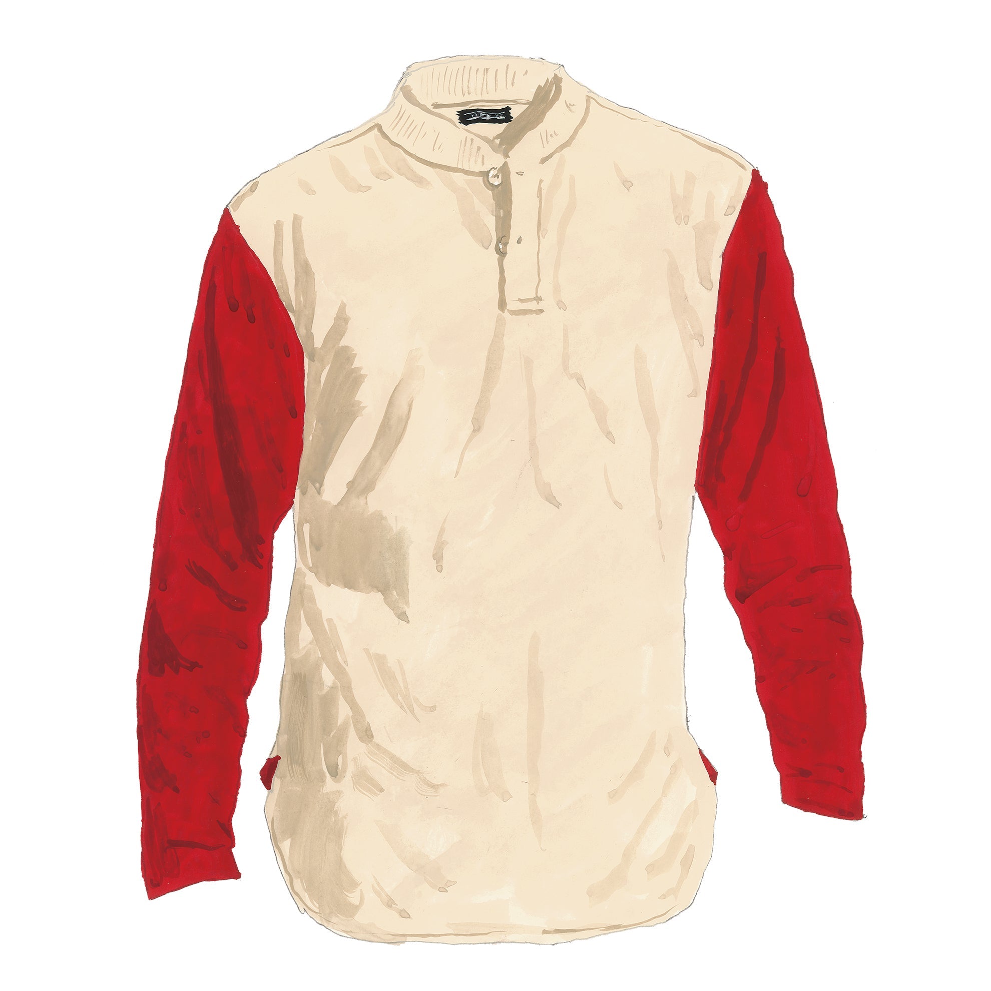 Authentic Baseball SleevesNatural Red