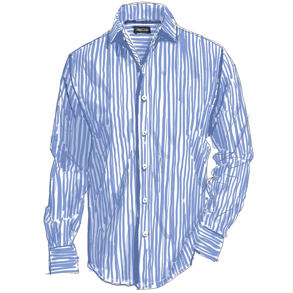 Bengal Stripe Dress Shirt The J. Peterman Company Bengal Stripe Dress Shirt The J. Peterman Company