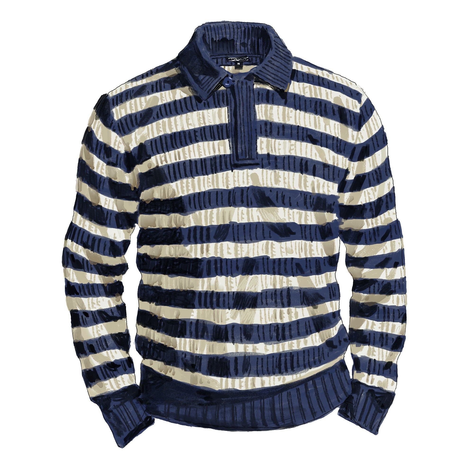 Breton Stripe Sailing Sweater The J. Peterman Company