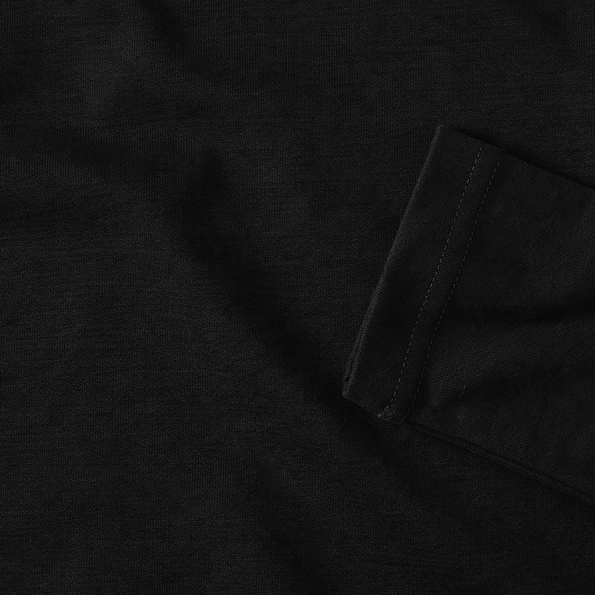 Cotton Jersey TurtleneckBlack