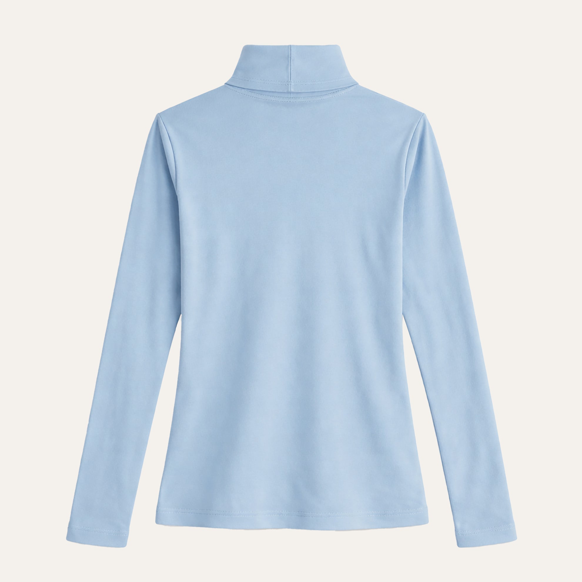 Cotton Jersey TurtleneckPowder Blue