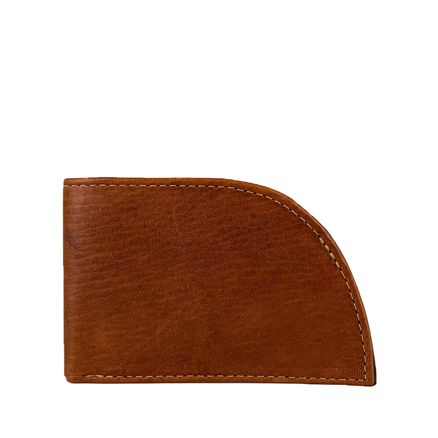 Deerskin Front Pocket WalletDark Brown