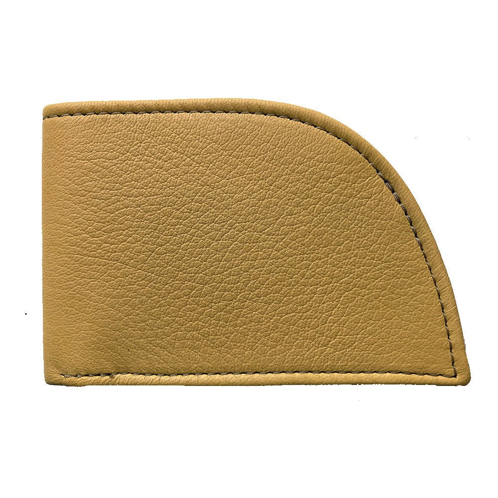 Deerskin Front Pocket WalletLight Tan
