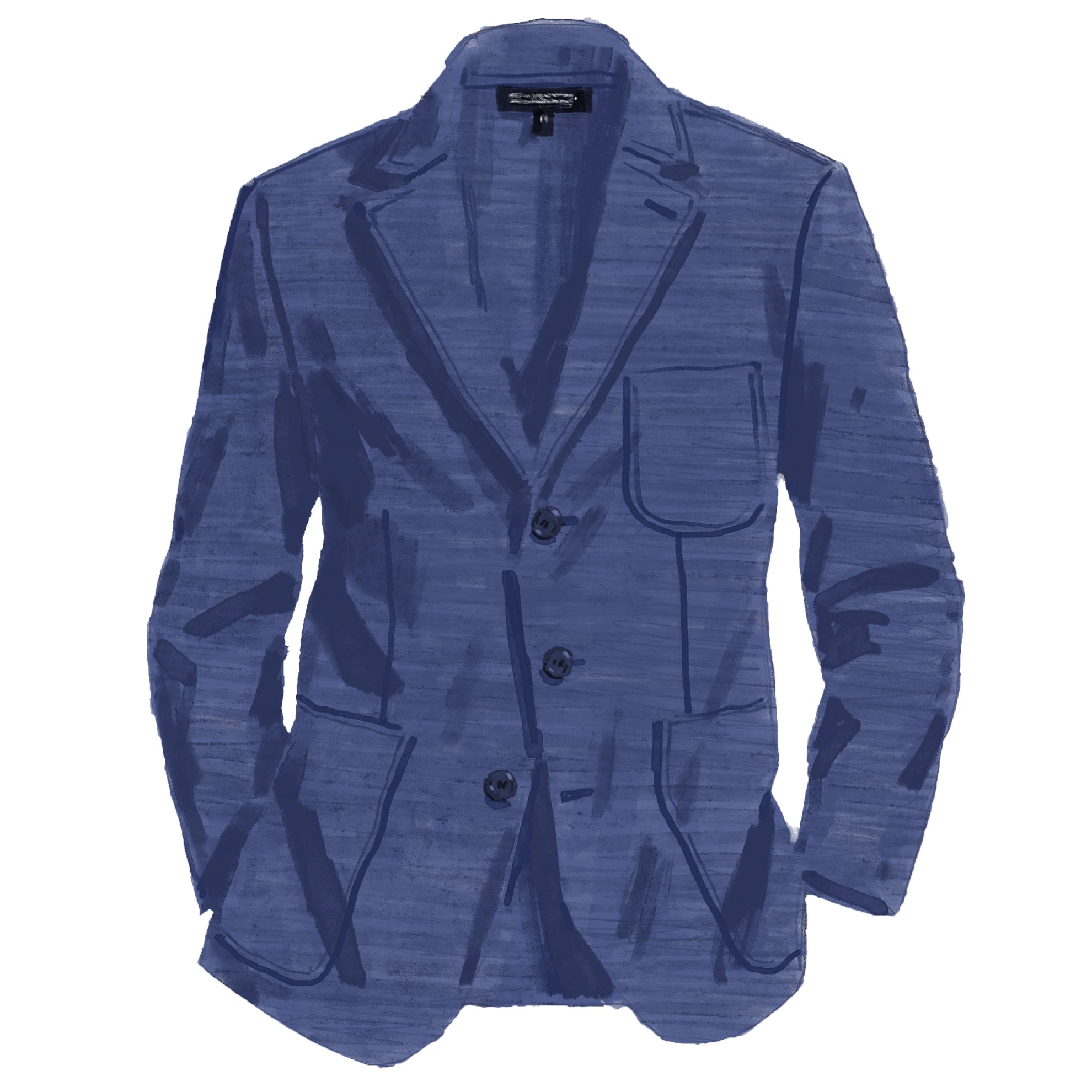 Dondi Travel CoatDark Navy