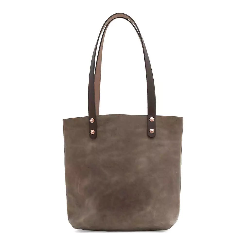 Eden Leather Tote BagMushroom