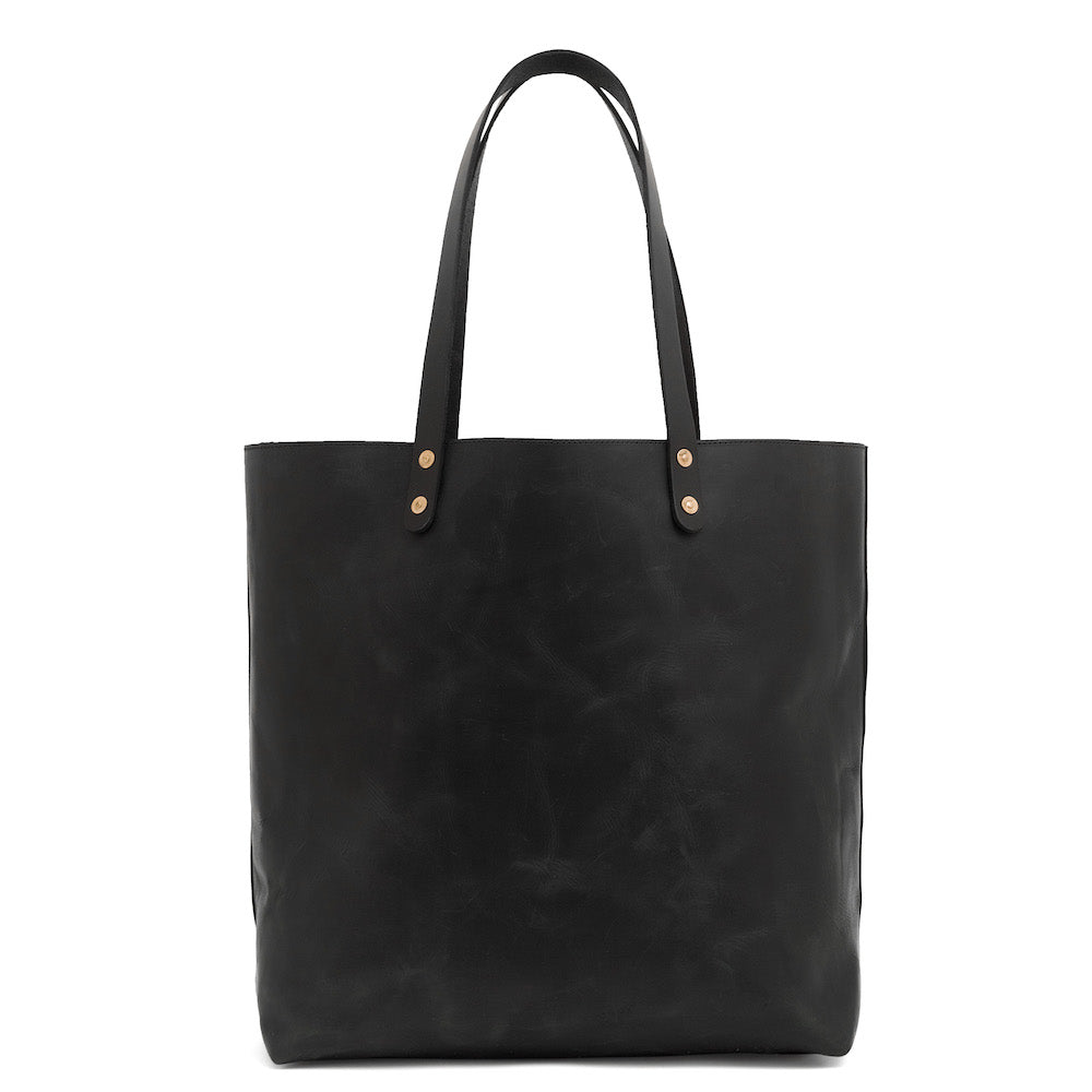 Eden OVERSIZED Leather Tote Bag - ClassicCarbon