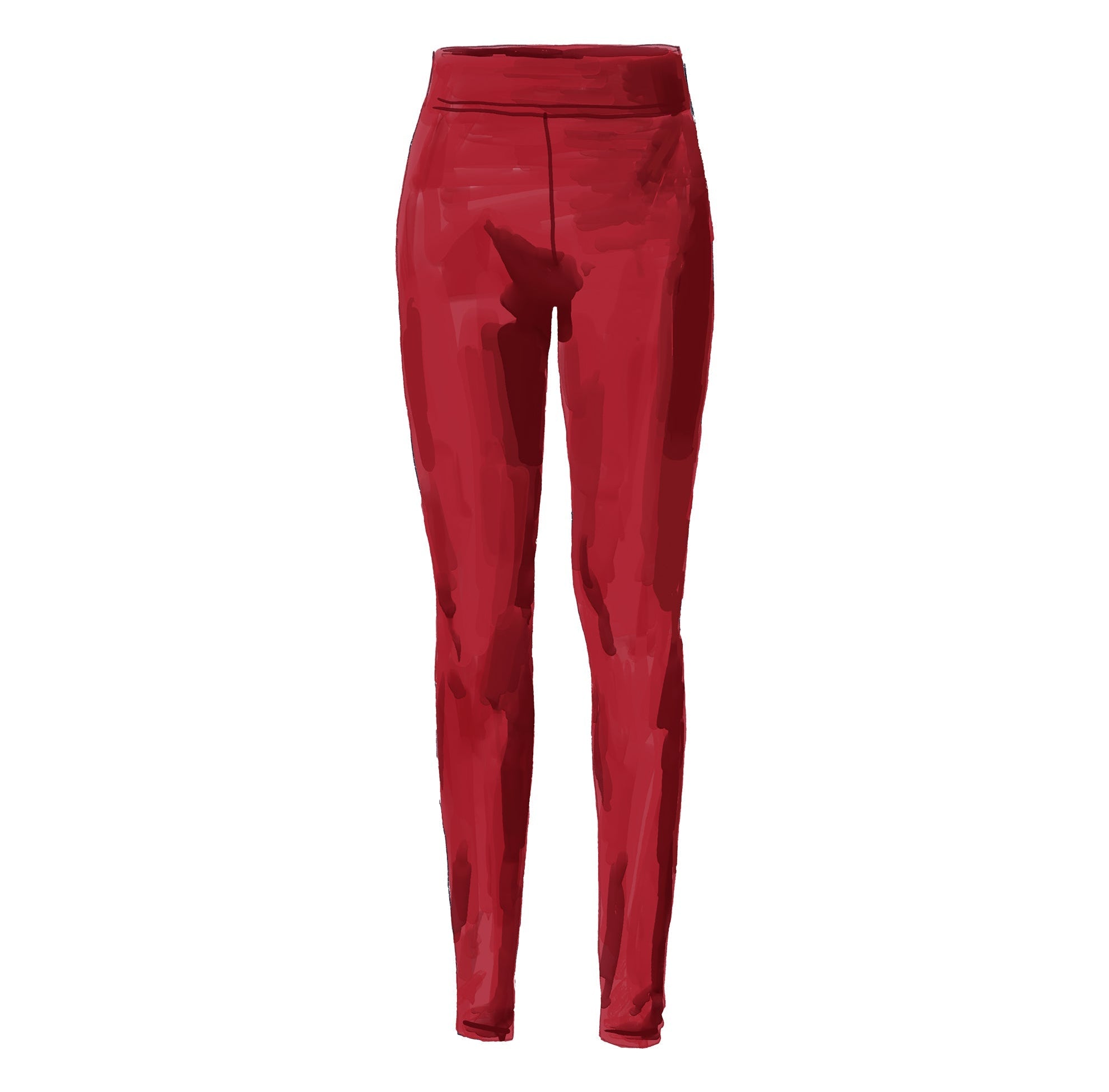 Essential Leggings Red Spice