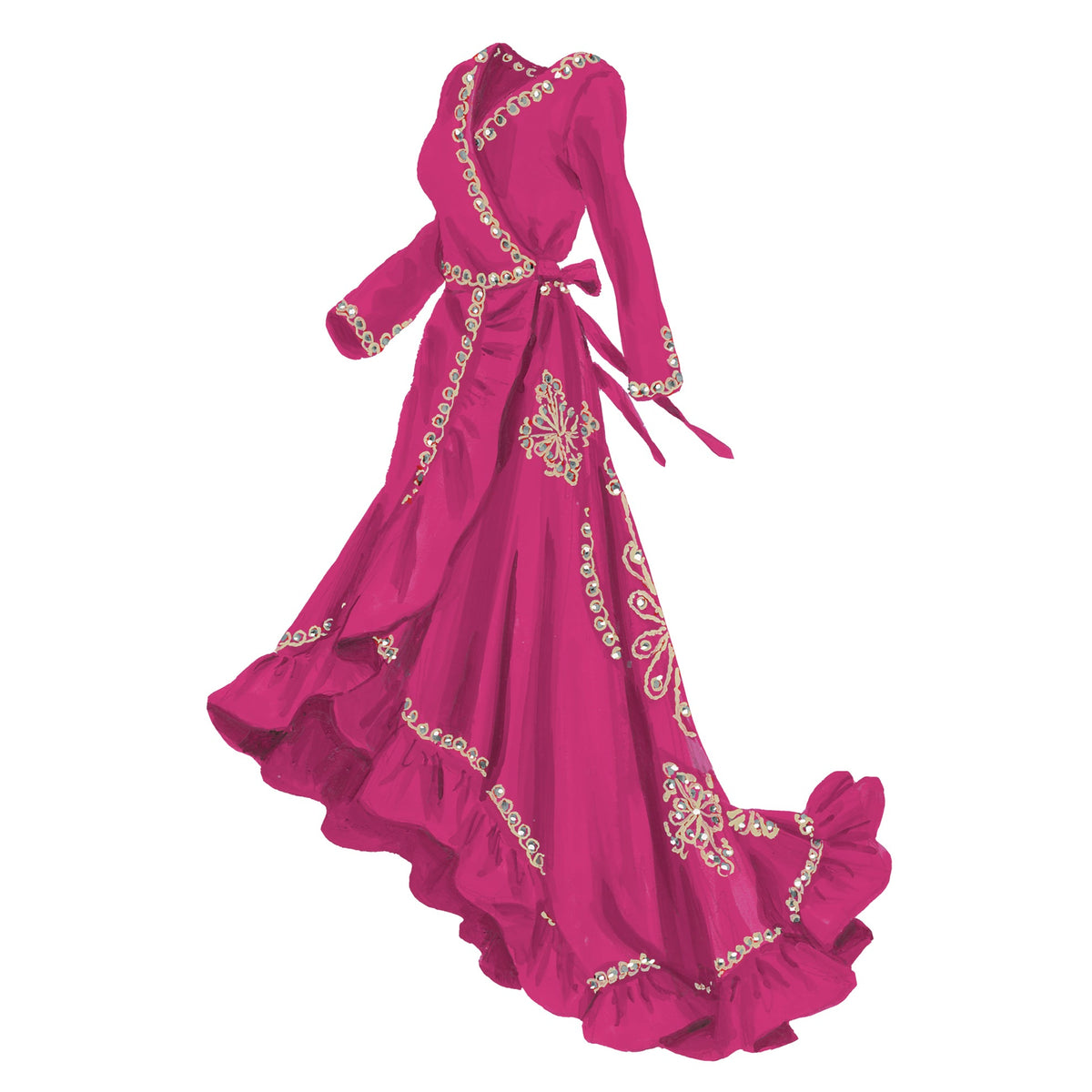 Flamenco Dress - The J. Peterman Company Flamenco Dress - The J. Peterman Company
