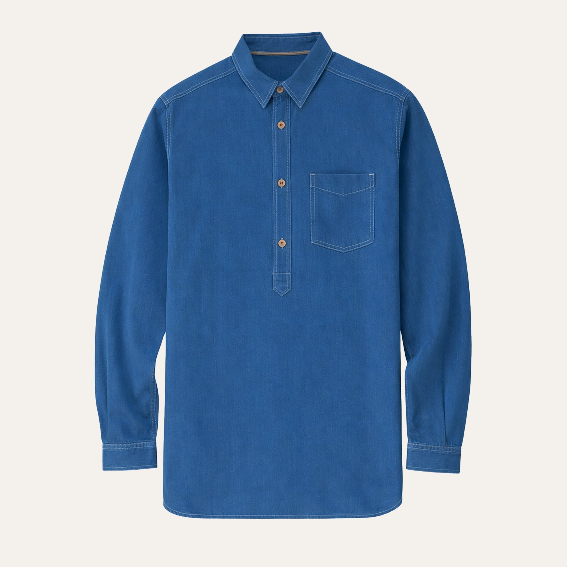 French Farmer’s Popover ShirtIndigo