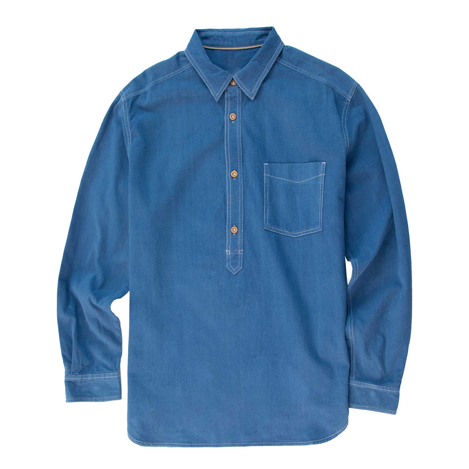 French Farmer’s Popover ShirtIndigo