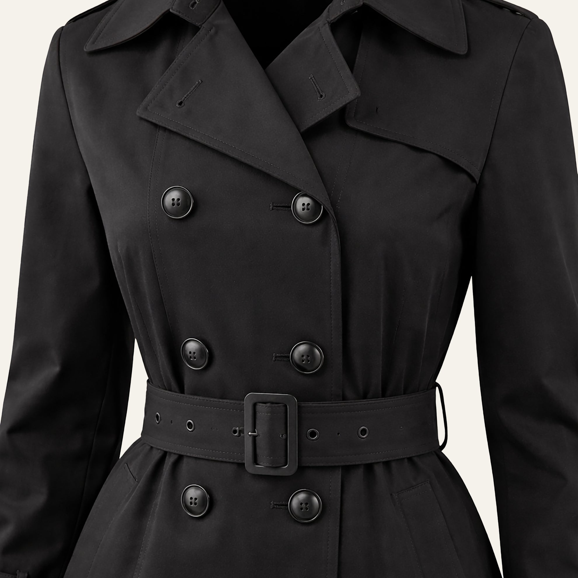 French RaincoatBlack