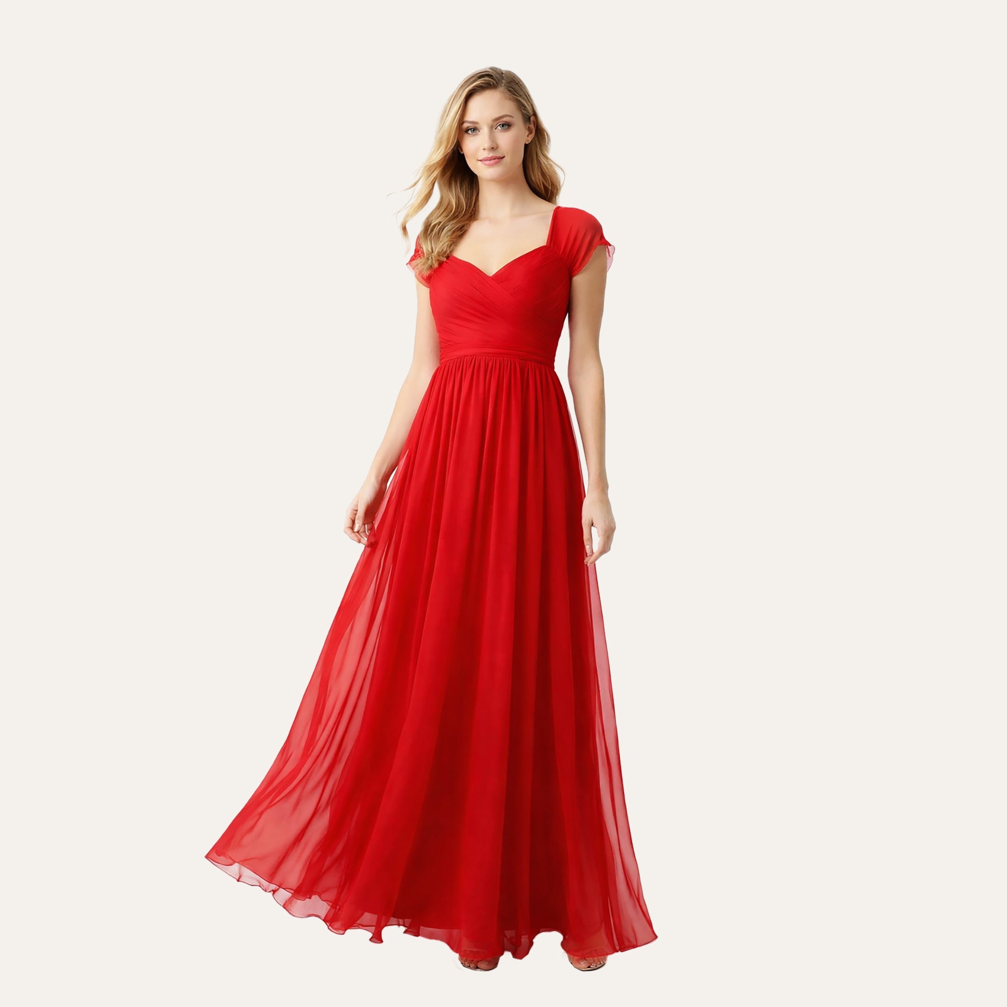 Grecian Goddess DressRed