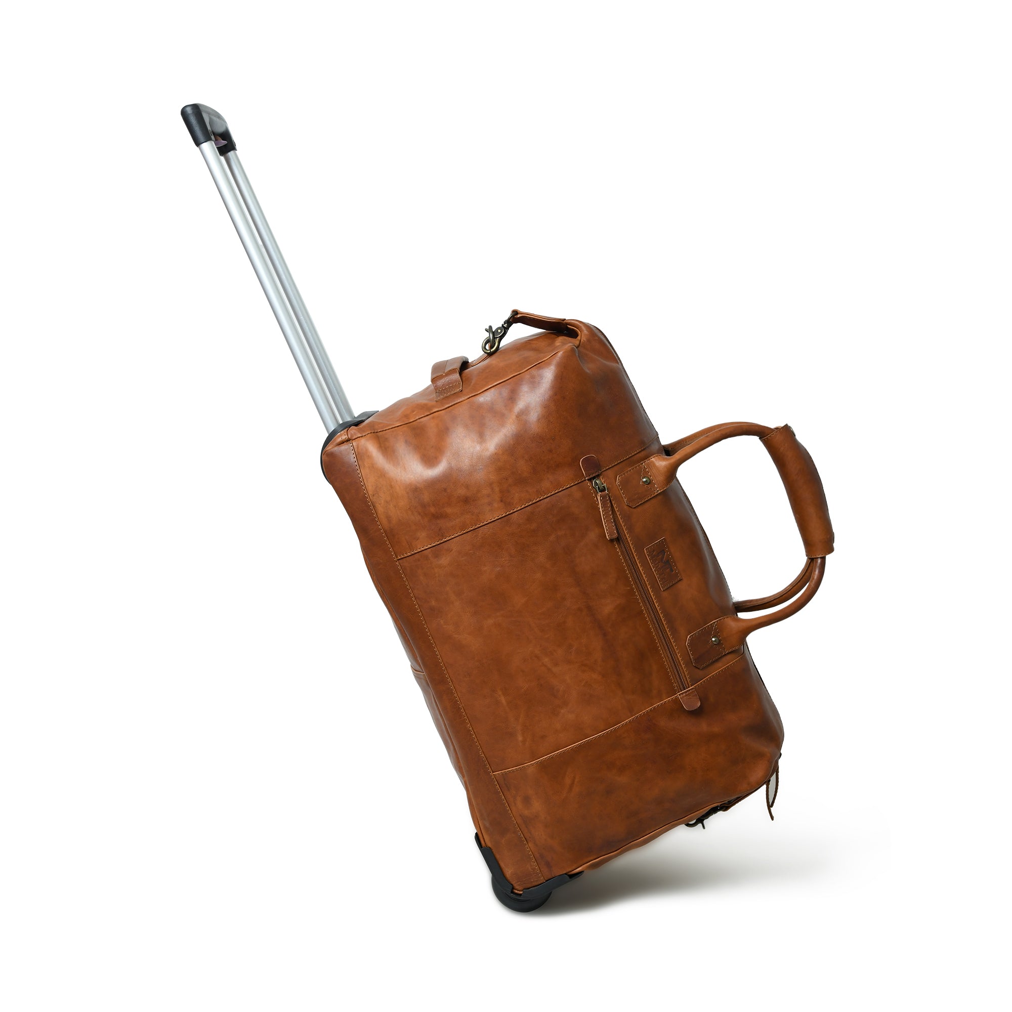 Harbor Leather Trolly Carry - On