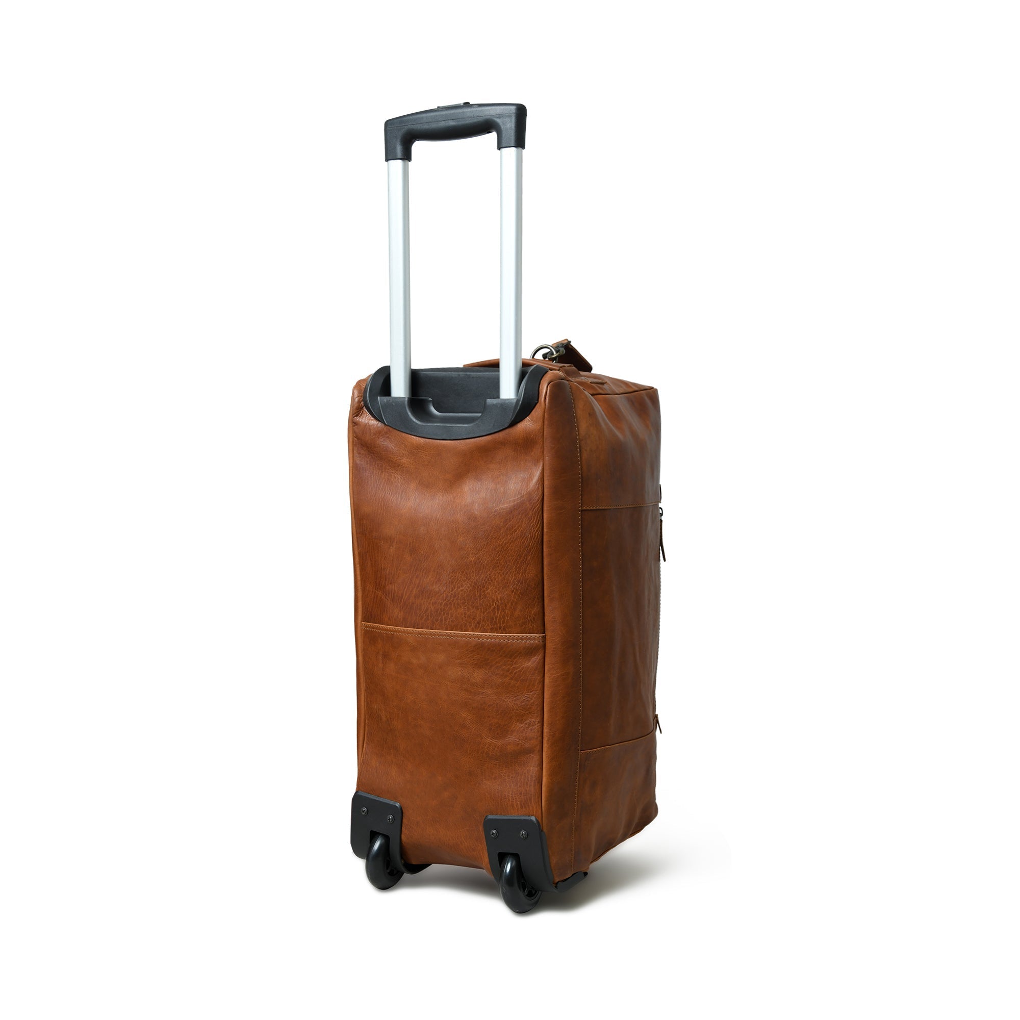 Harbor Leather Trolly Carry - On