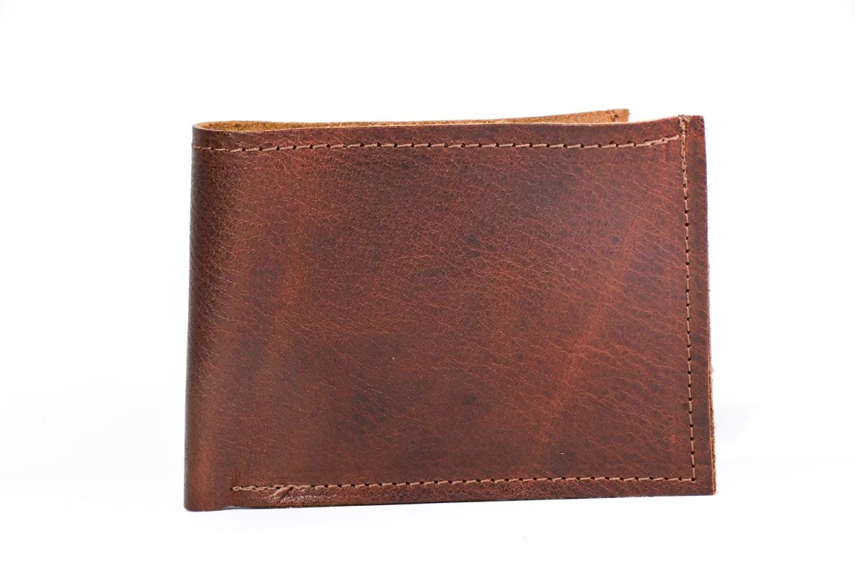 Heritage WalletPebbled Brown