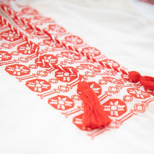 Ilica Street Embroidered BlouseWhite