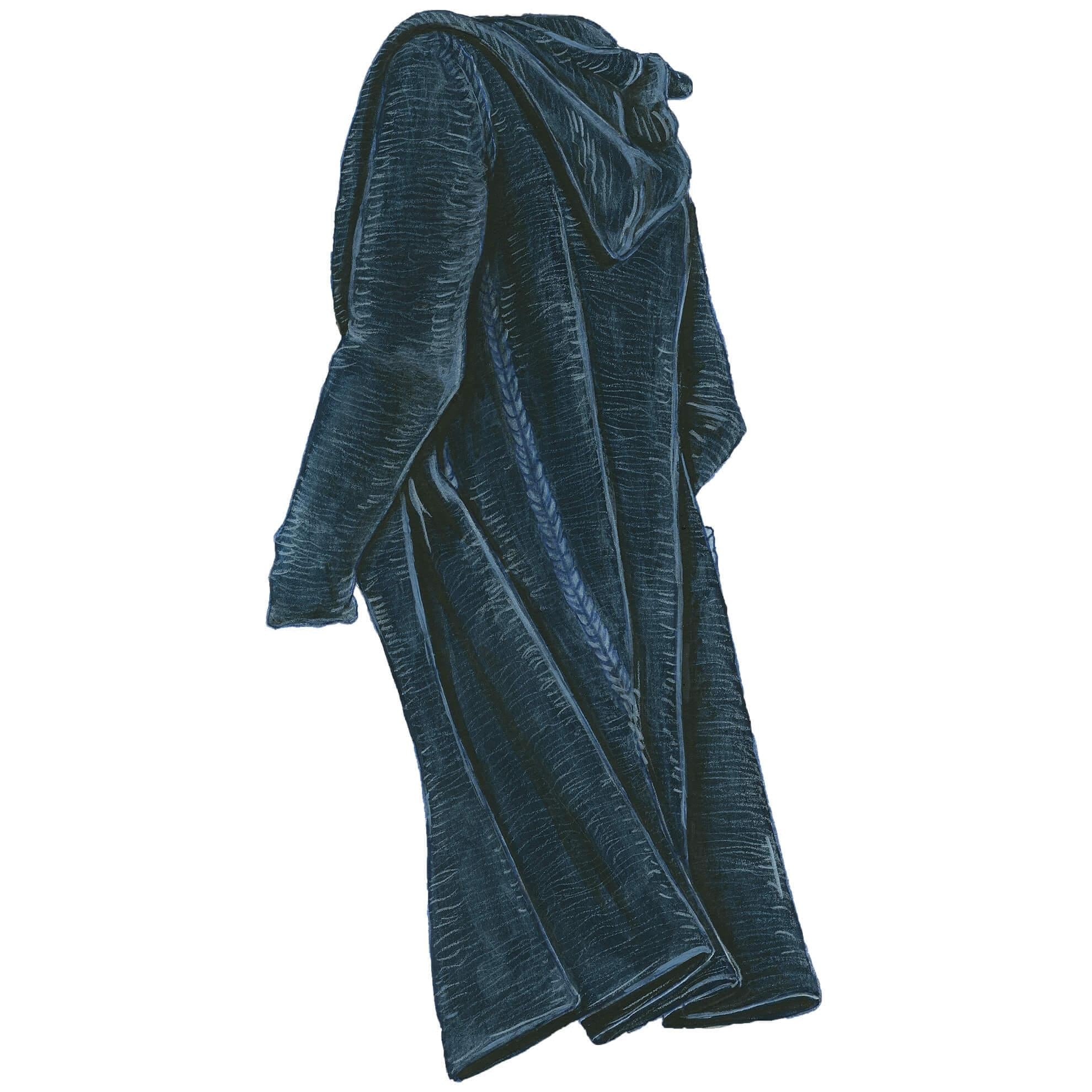 Irish Hooded CoatNavy