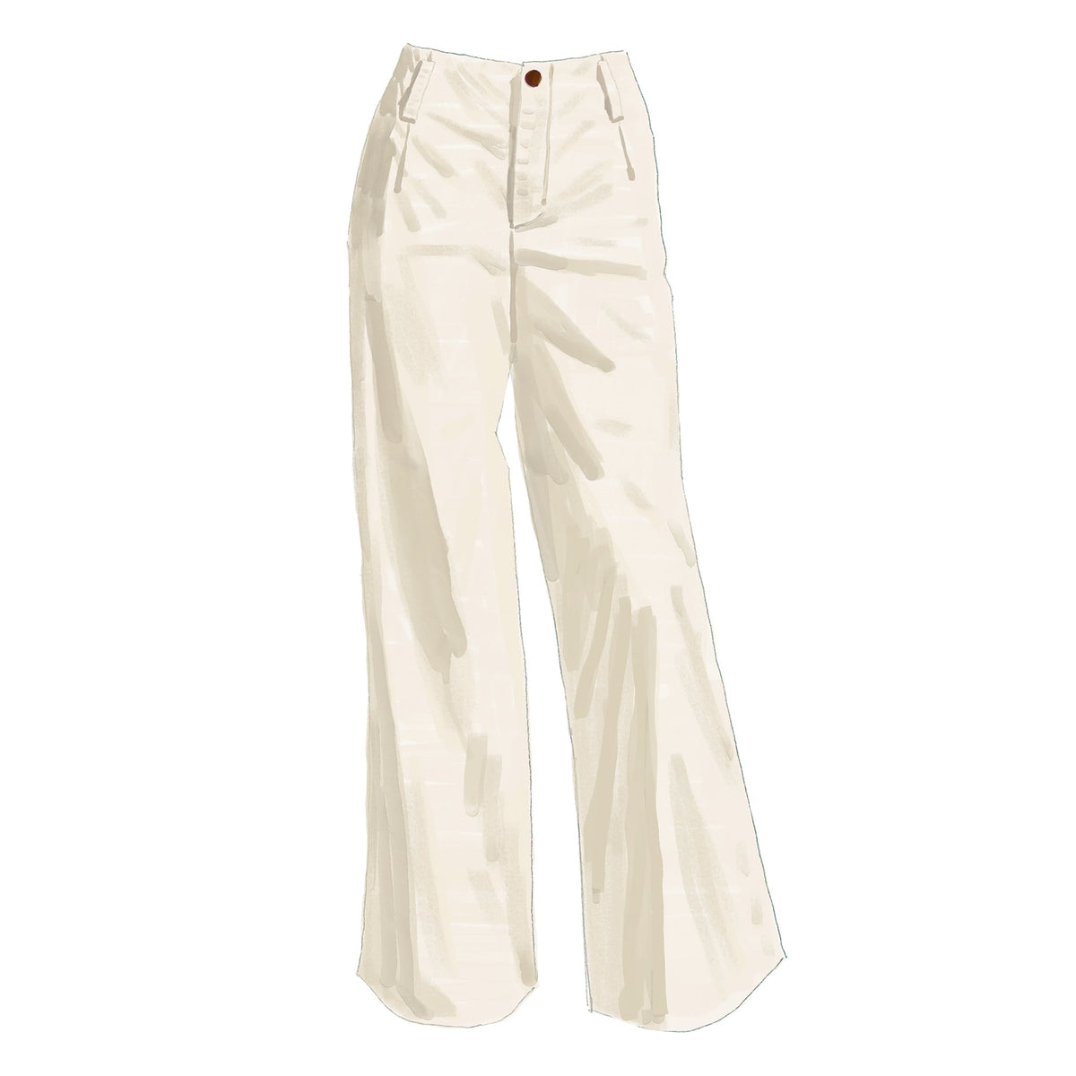 Lightweight Denim Wide Legs - The J. Peterman Company