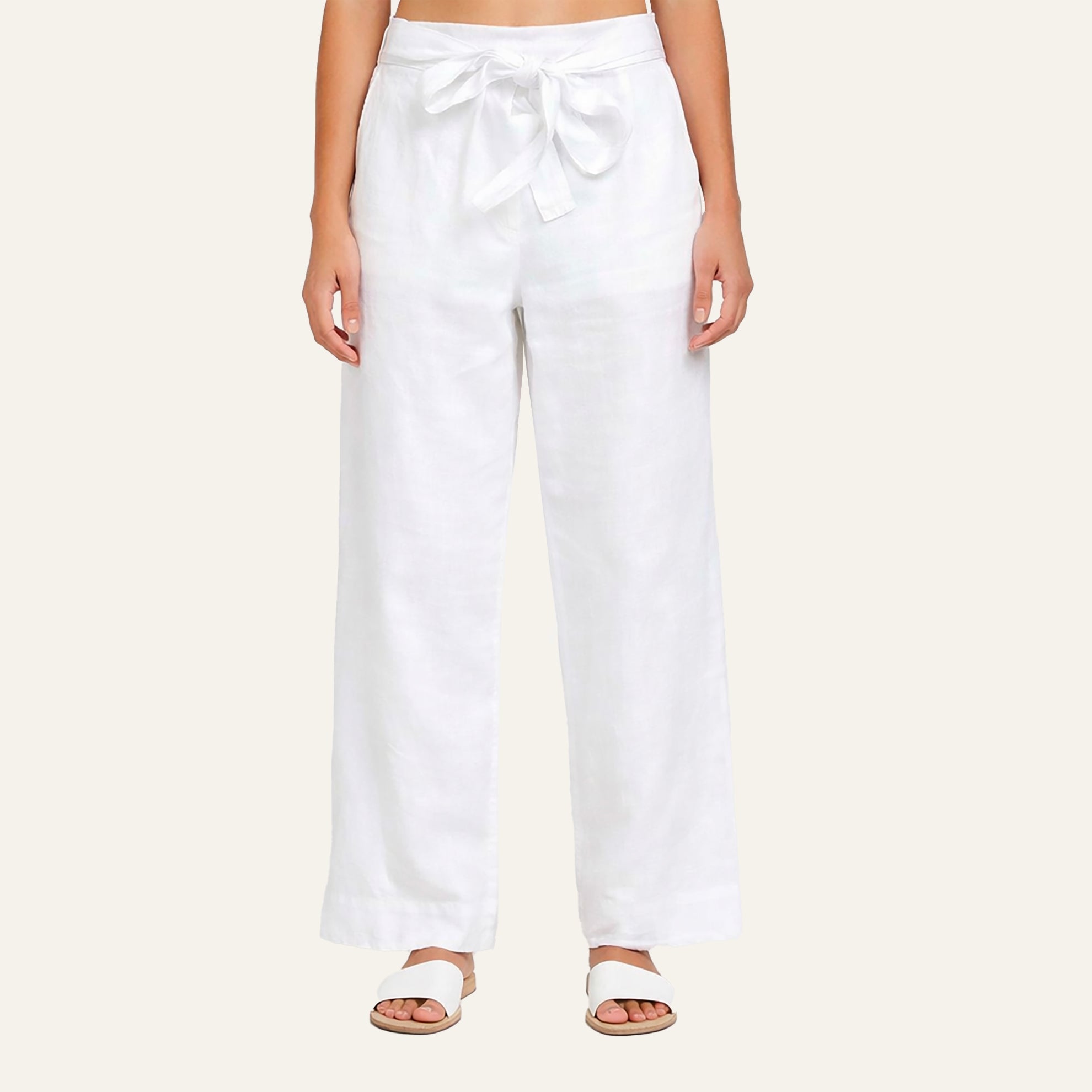 Linen Riviera PantsWhite