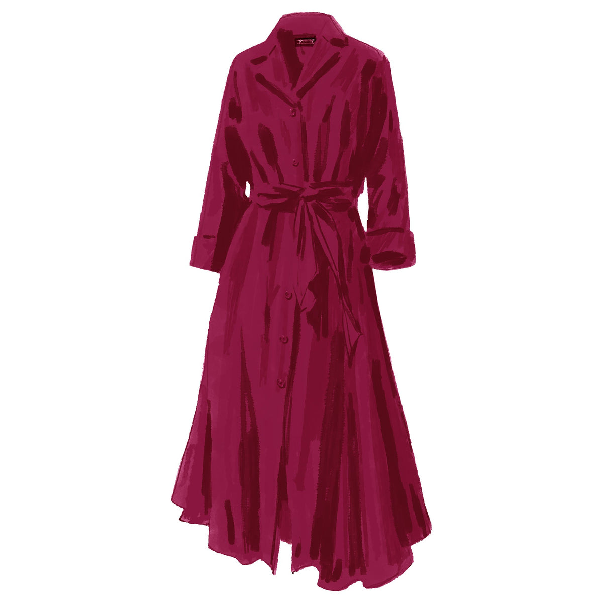 Long-Sleeve 1947 Dress The J. Peterman Company Long-Sleeve 1947 Dress The J. Peterman Company