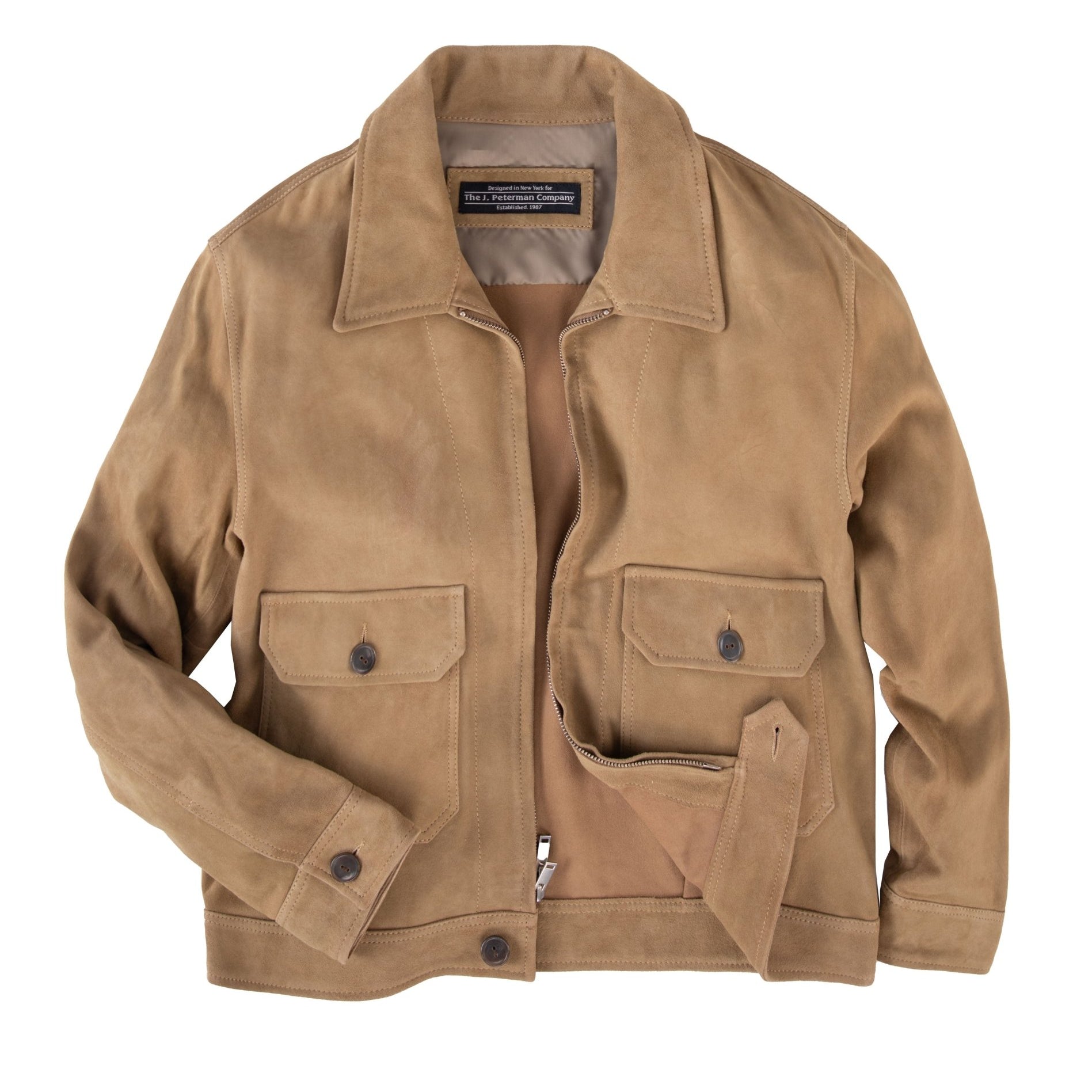 Noguchi Suede JacketDesert