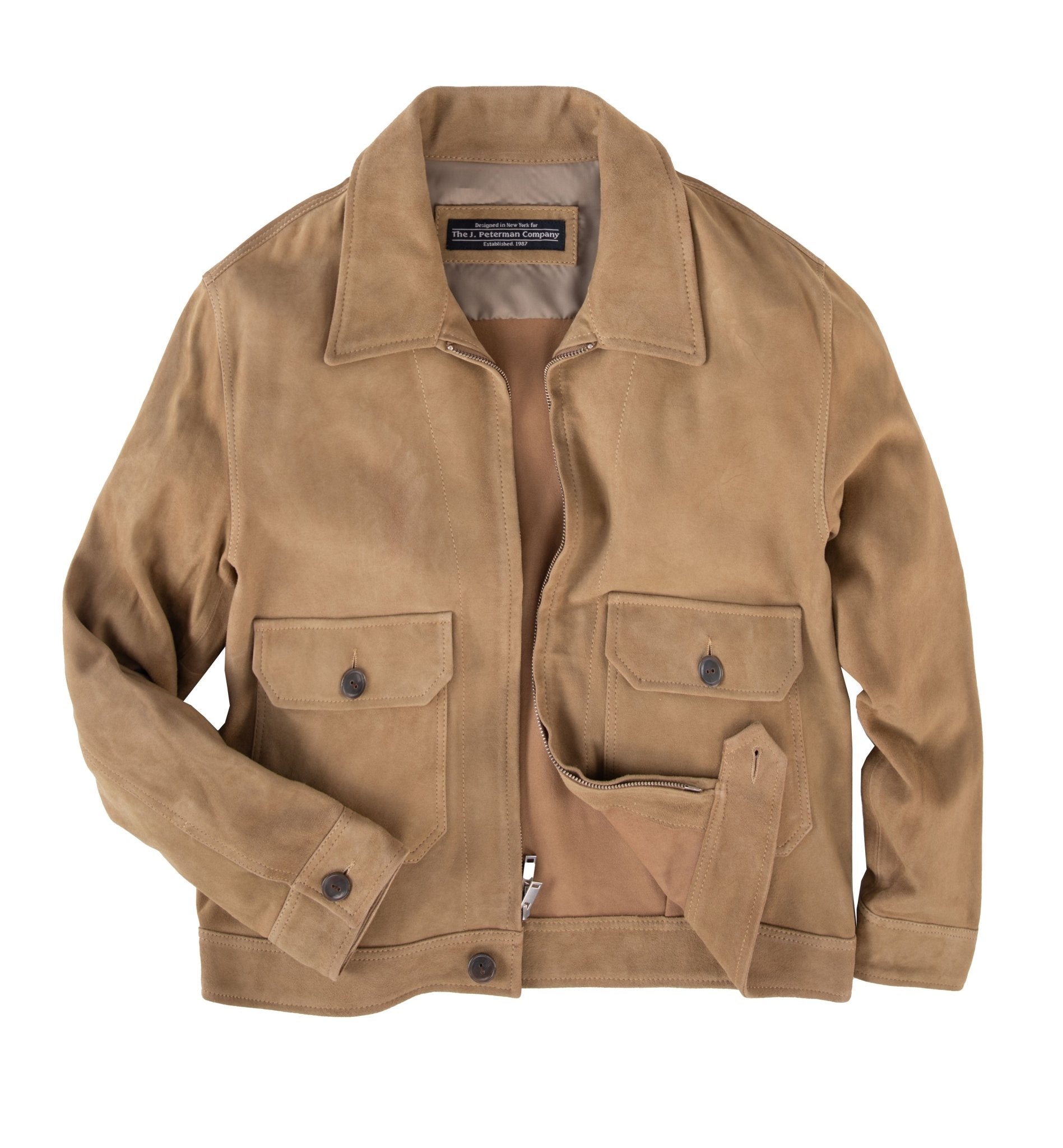 Noguchi Suede JacketDesert