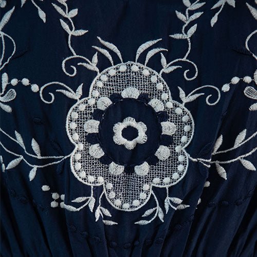 Persuasive 1927 DressNavy Cream