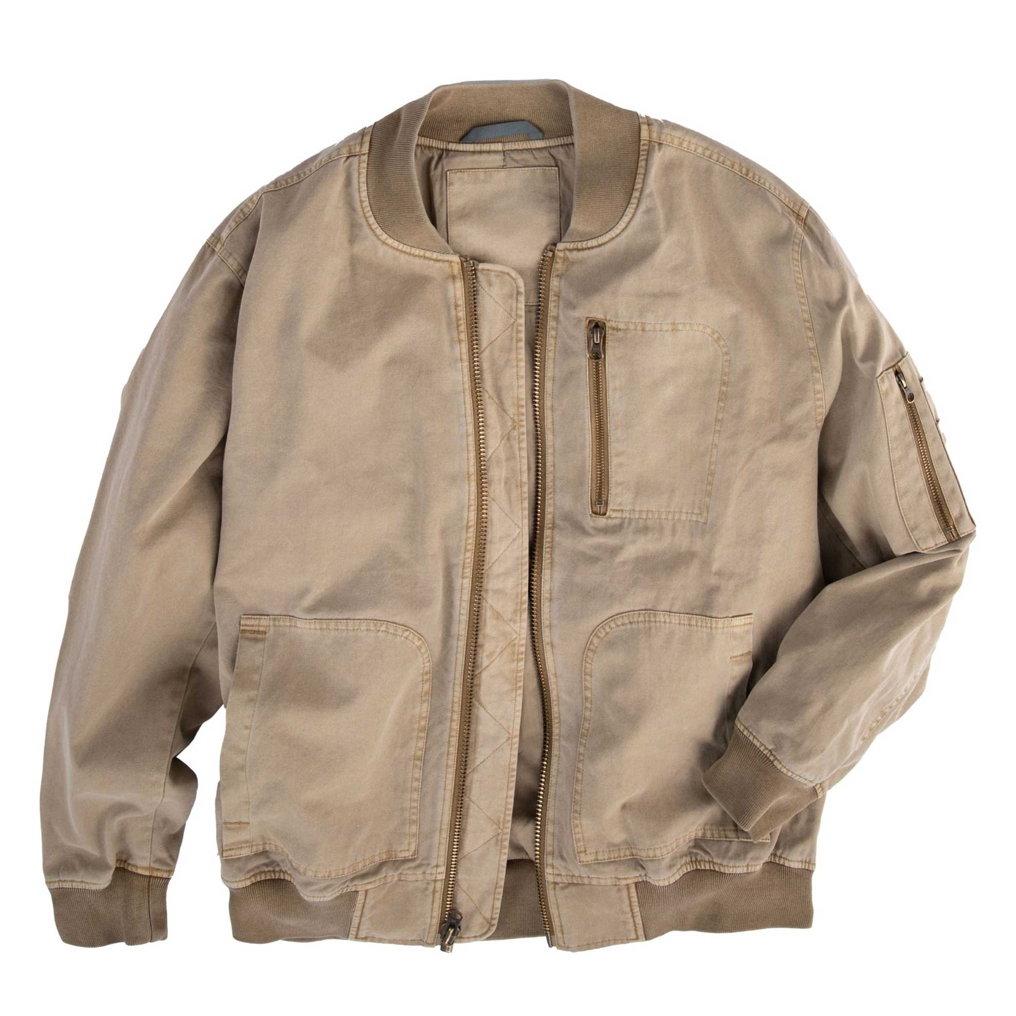 Renegade Road Poplin BomberKhaki