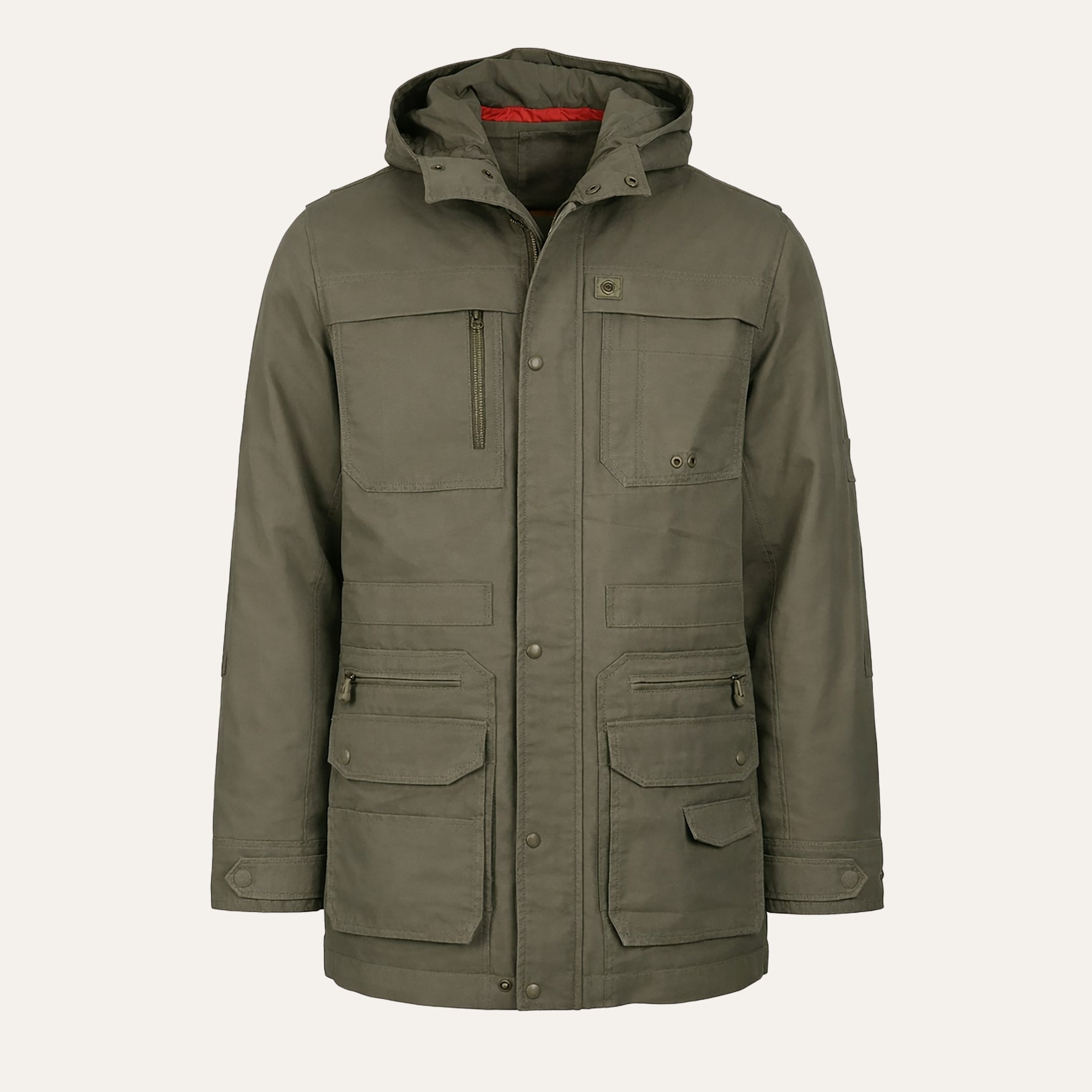 Sharp & Fearleass Cargo ParkaOlive
