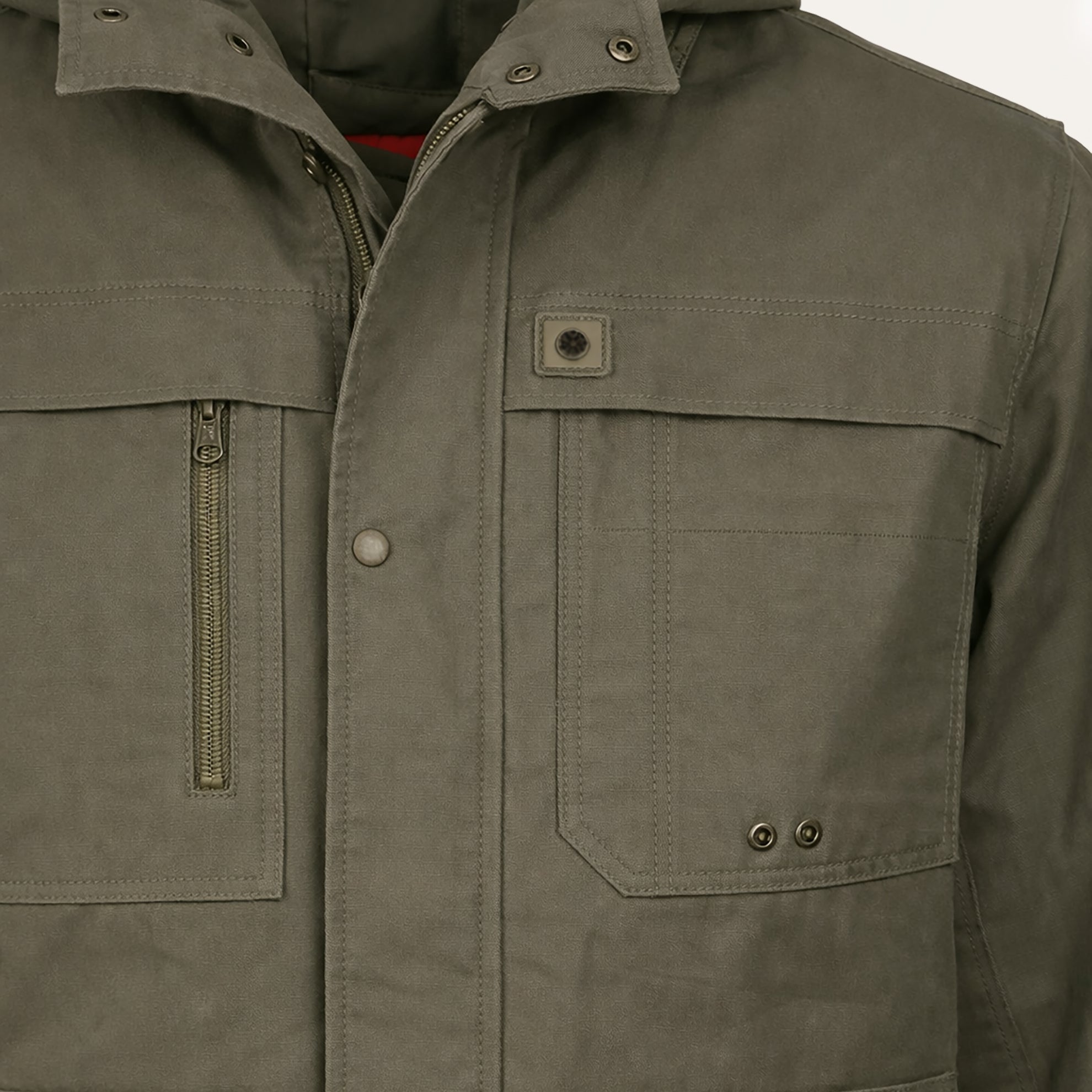 Sharp & Fearleass Cargo ParkaOlive