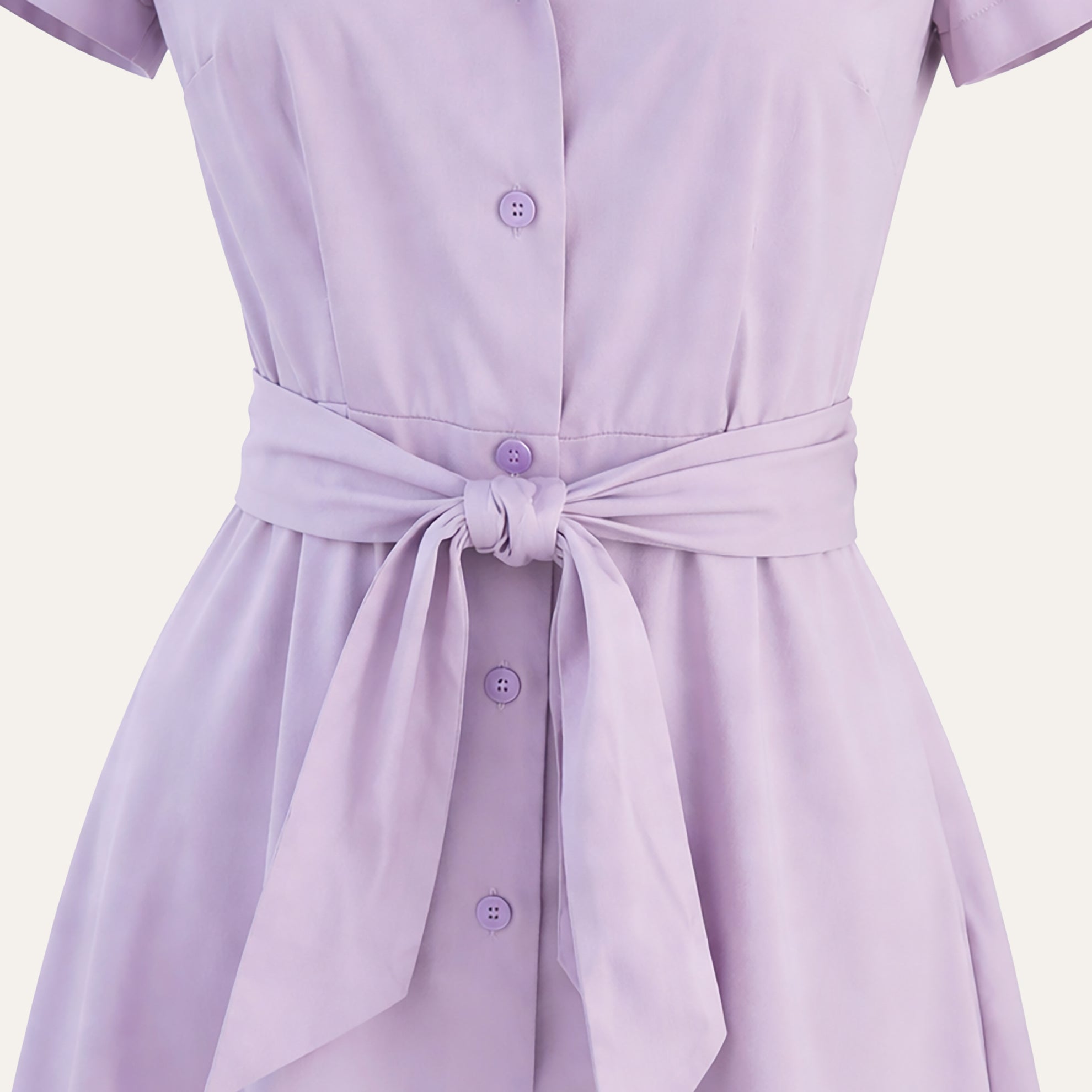 Short - Sleeve 1947 DressLavender Frost