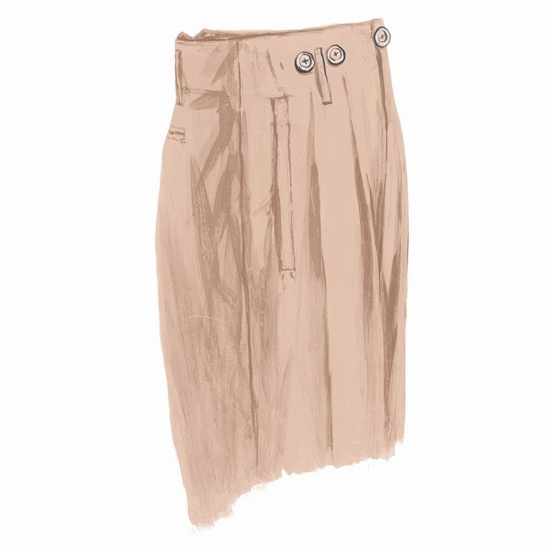 Silk Glamour PantsSand