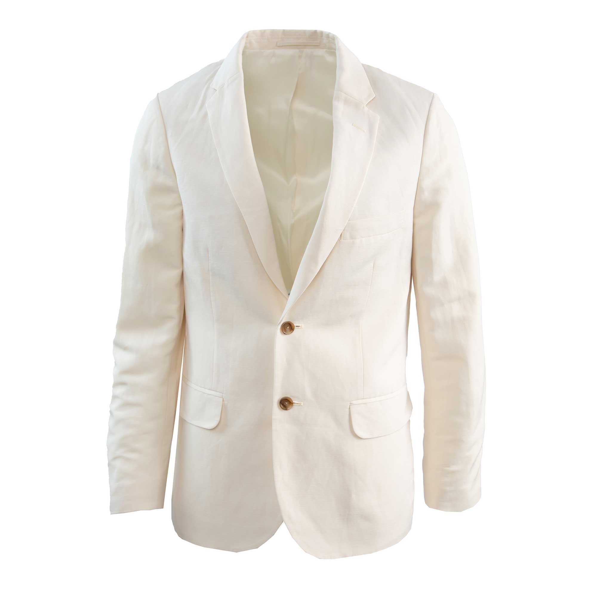Silk & Linen Suit JacketCream