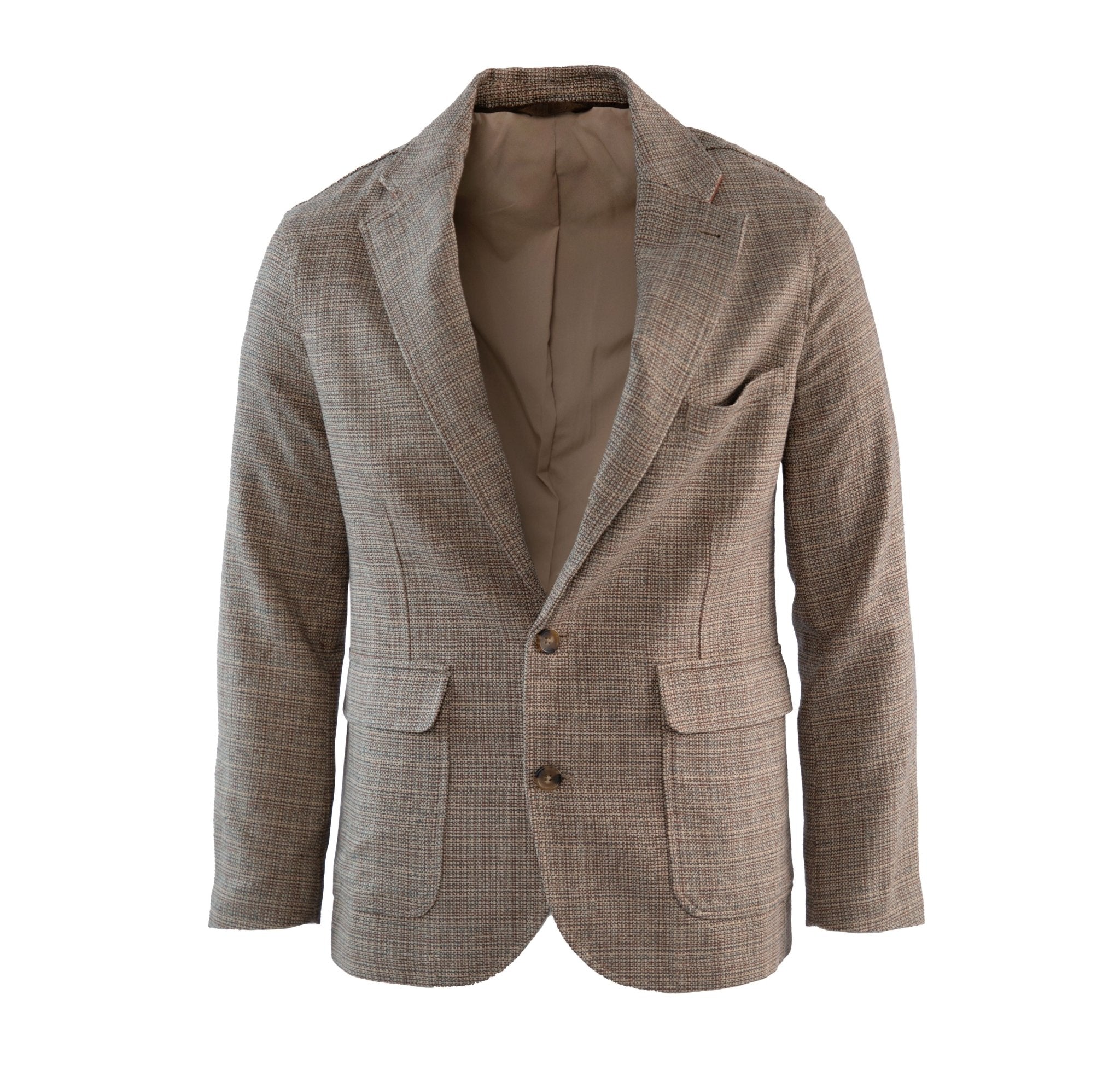 Silk Matka Basketweave BlazerWheat