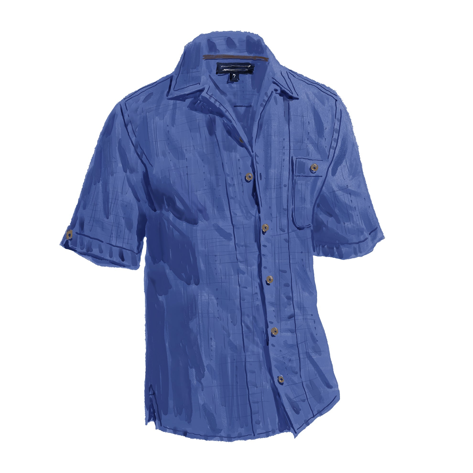 Sonora Indigo Linen ShirtIndigo