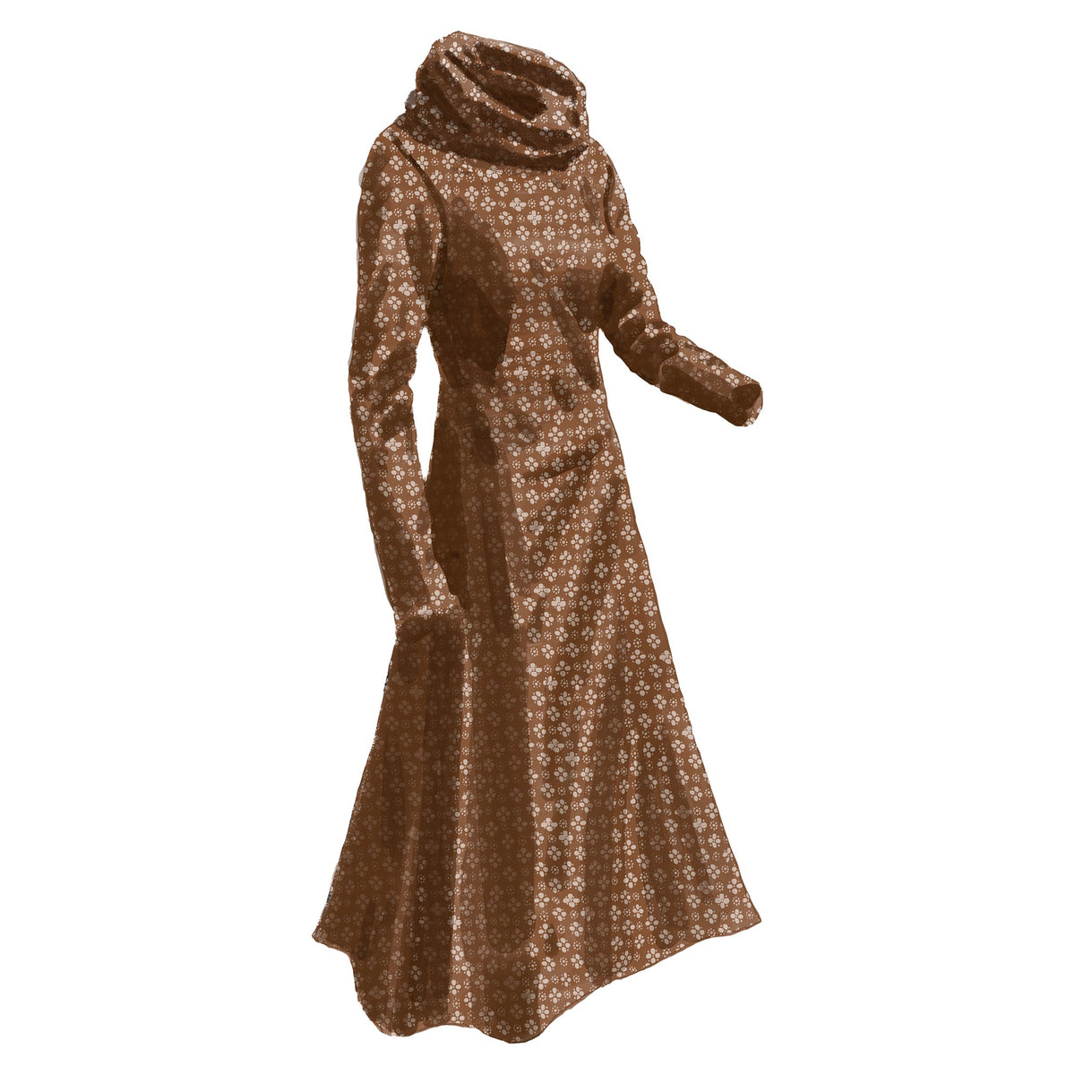 high low knit dress Elise Knit Midi Dress S main image 0