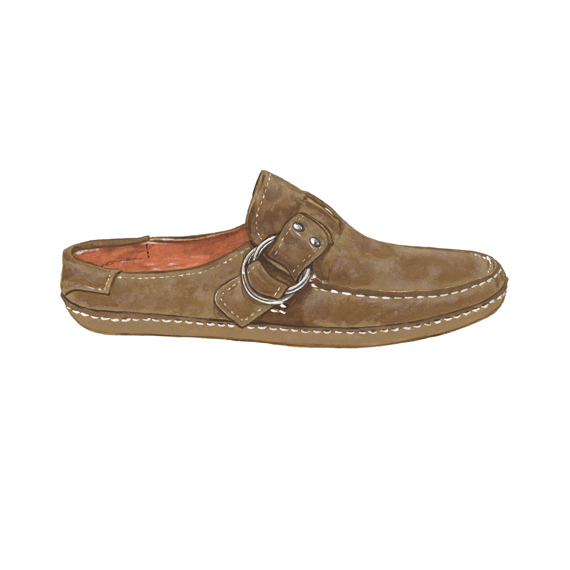 Suede Mule - The J. Peterman Company