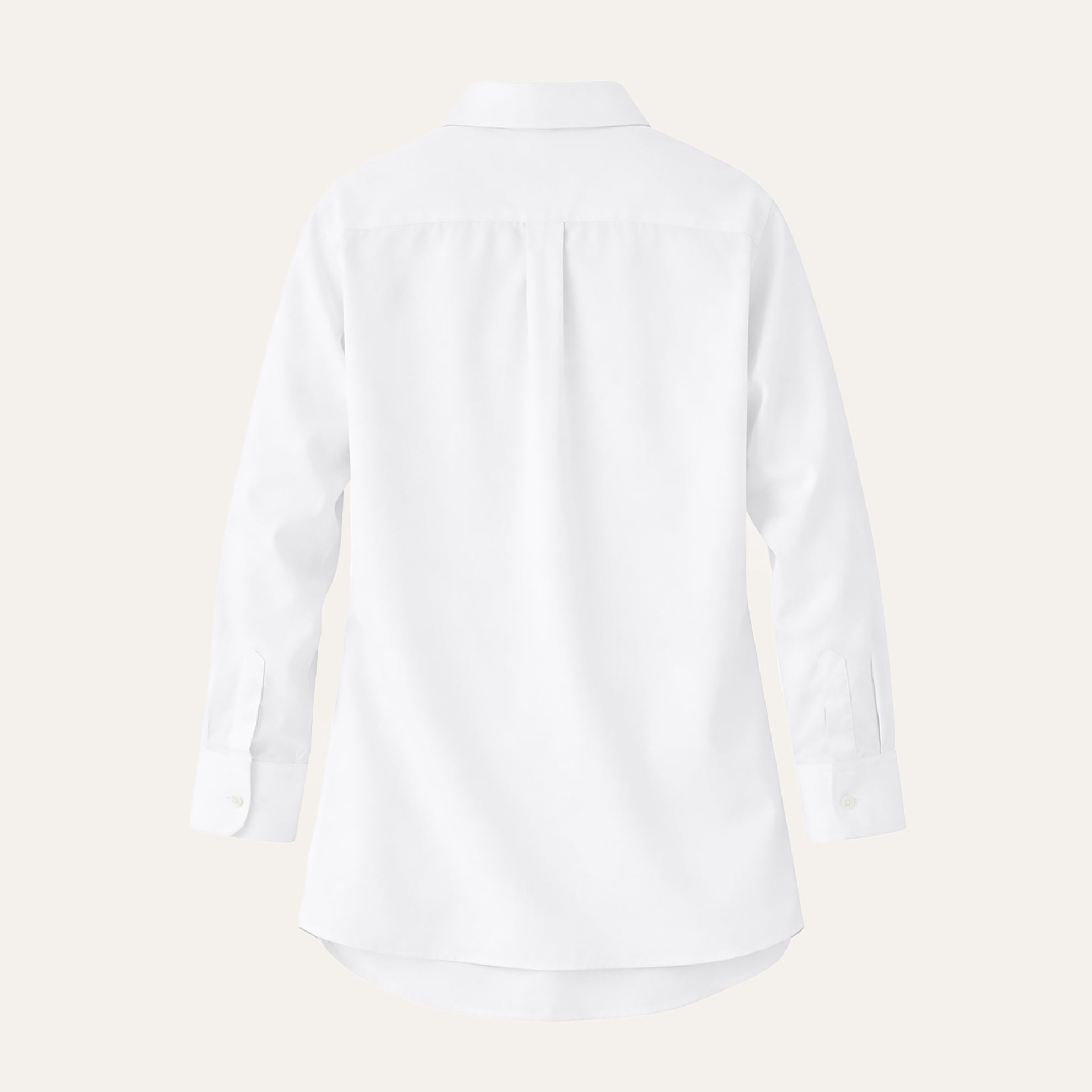 The Grown - Up Cotton Poplin ShirtWhite