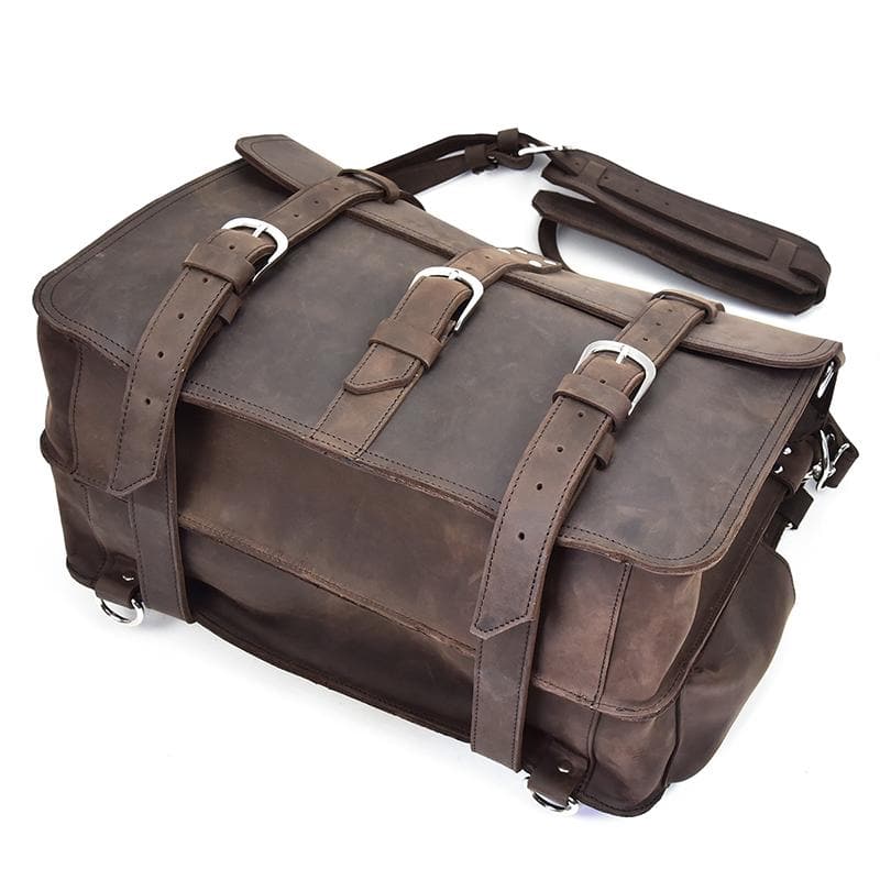 The Gustav Messenger BagBrown