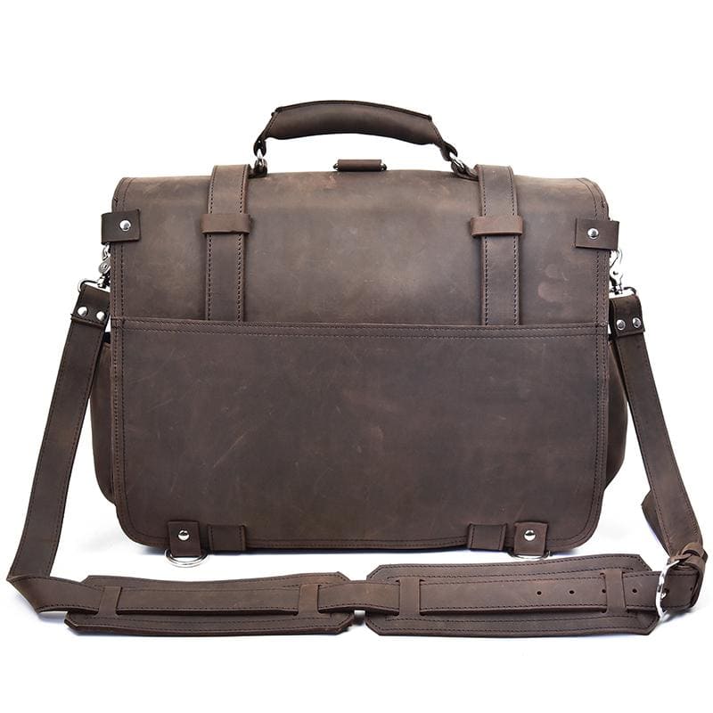 The Gustav Messenger BagBrown