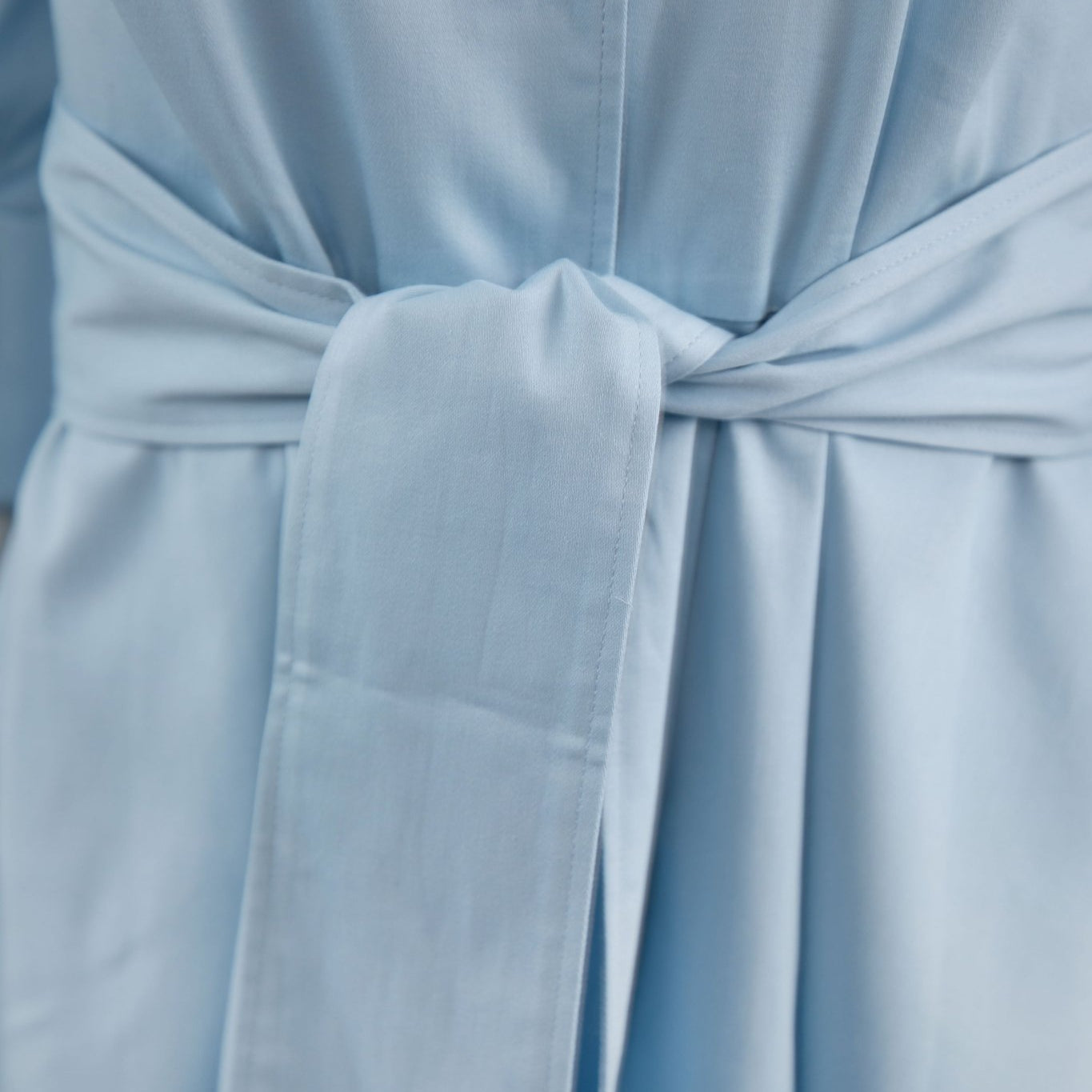 The Long - Sleeve 1947 DressLight French Blue