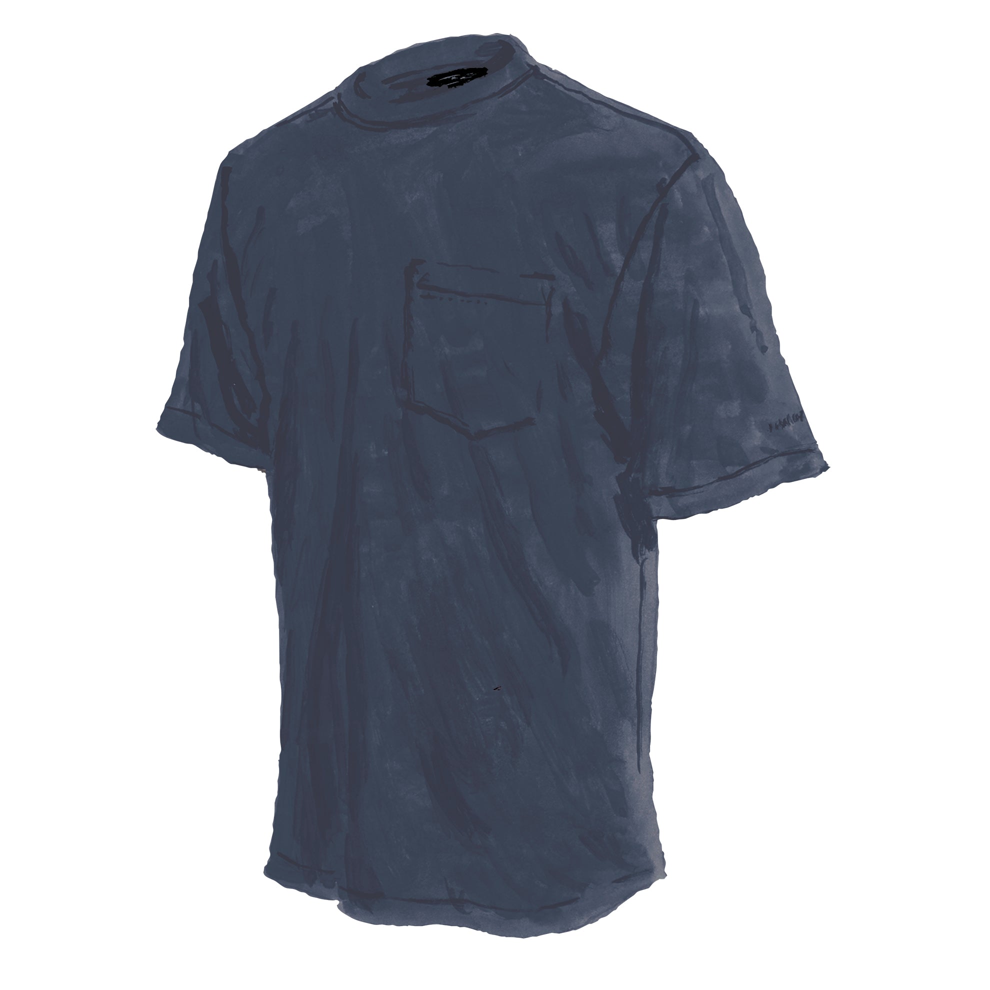 The Original Short - Sleeve Vintage T-ShirtWashed Navy