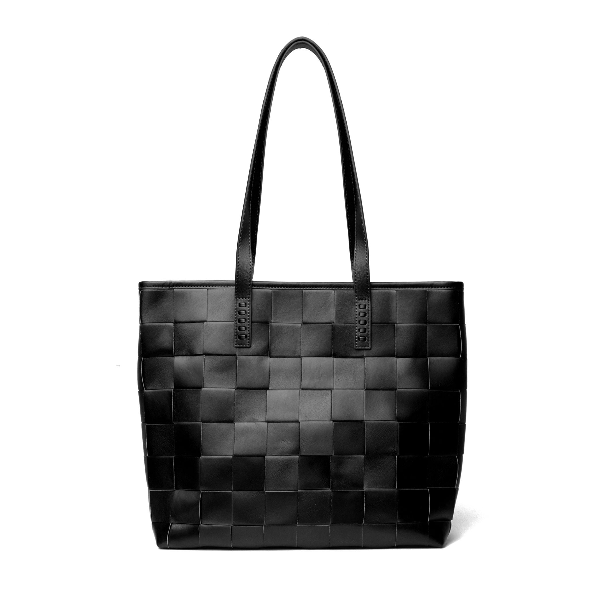 The Page Tote BagJet Black | Woven
