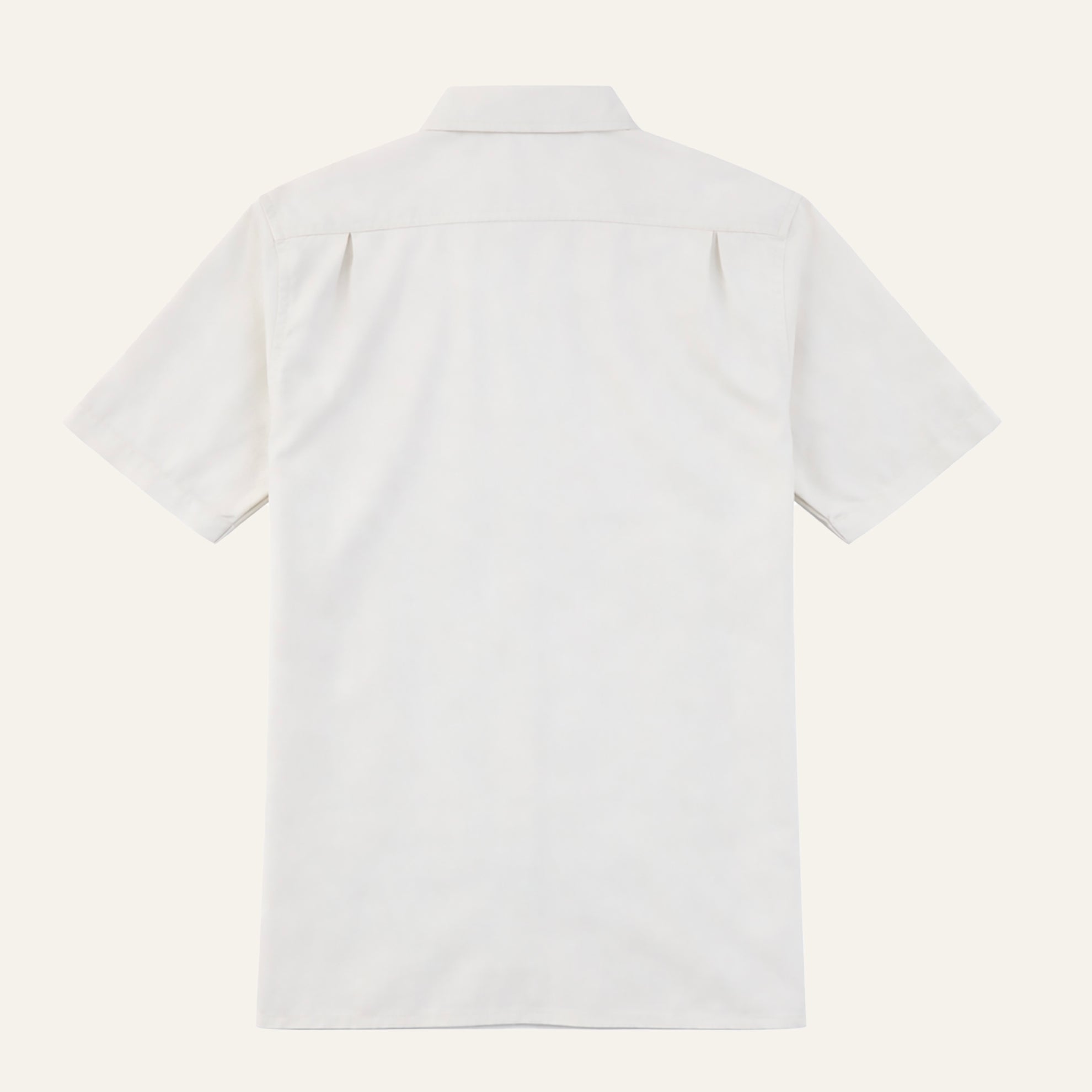 The Piazza Silk Noir ShirtChalk