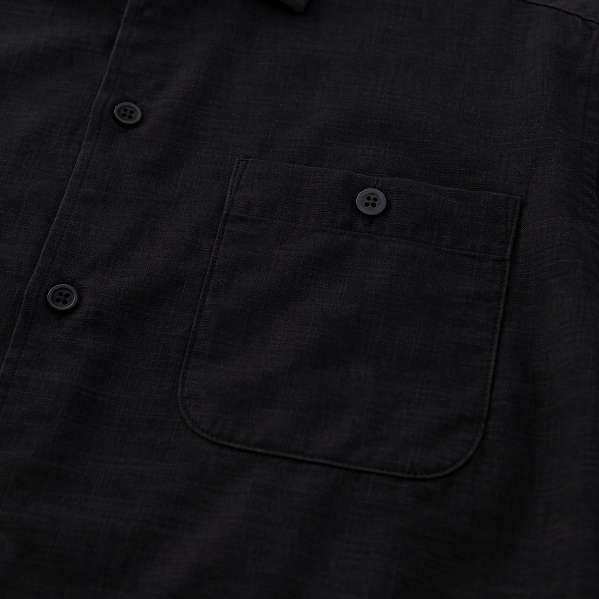 The Piazza Silk Noir ShirtCharcoal