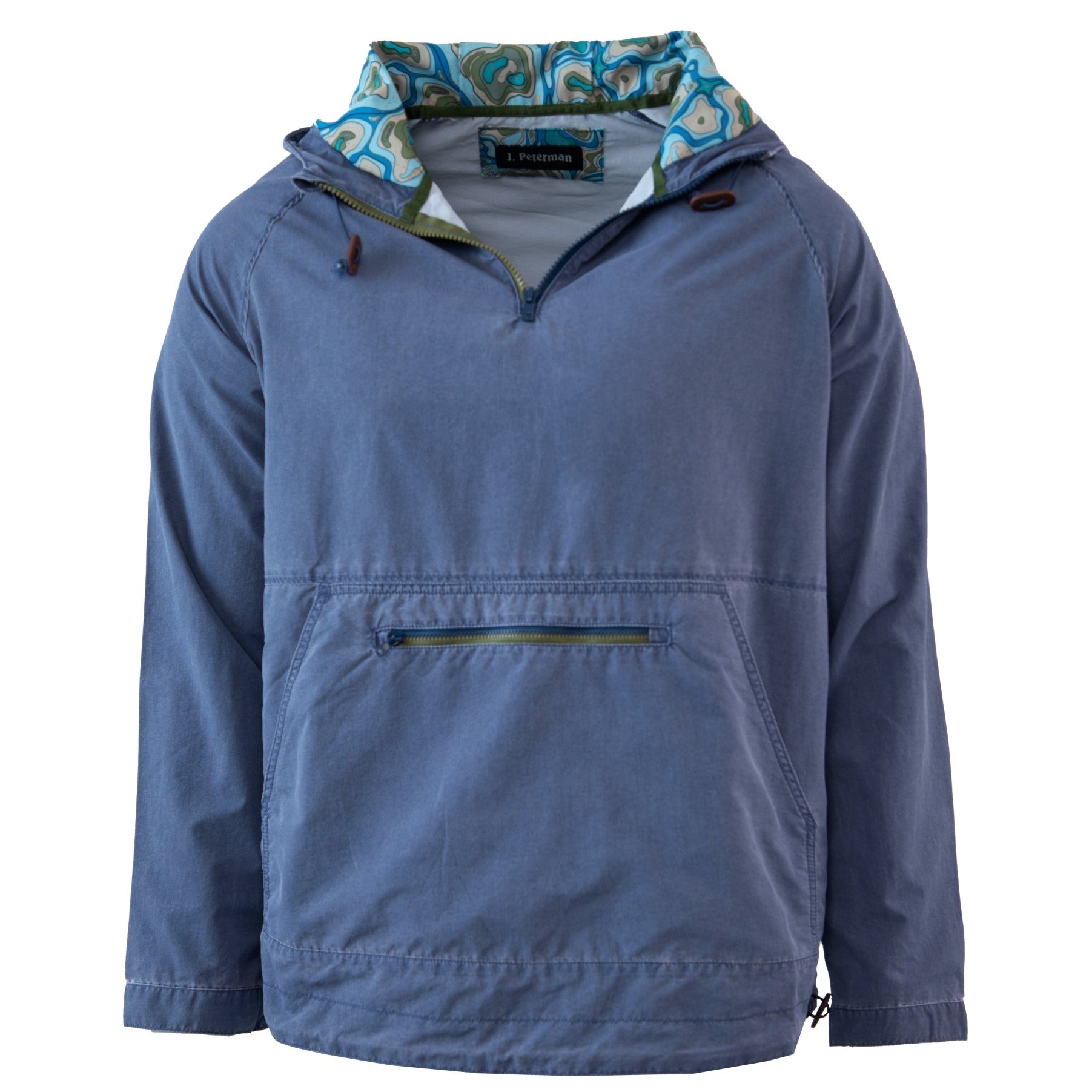 The Pigment Print AnorakFaded Navy